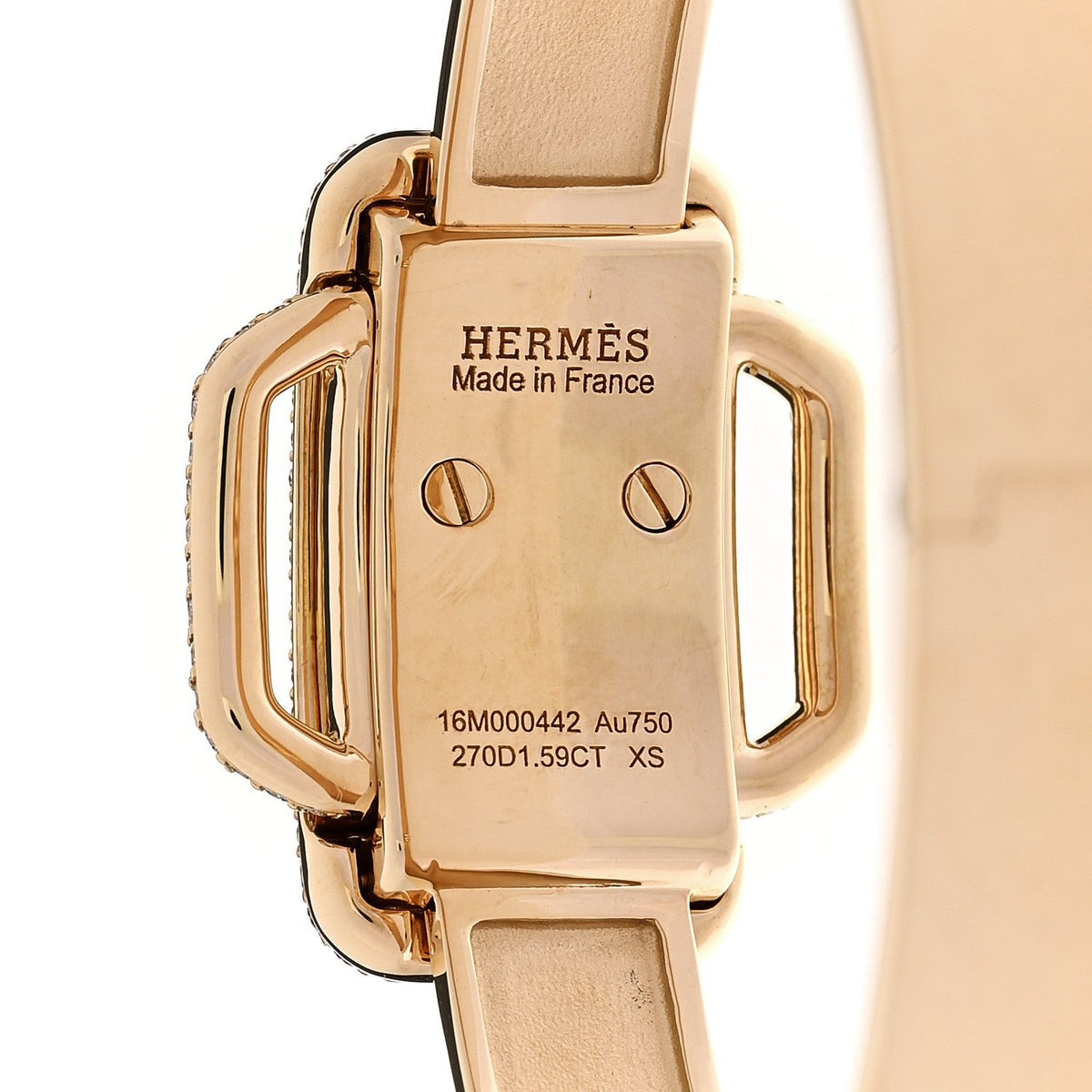 エルメス ブレスレット 18K イエローゴールド ダイヤモンド HERMES BRACELET 18K YELLOW GOLD DIAMOND