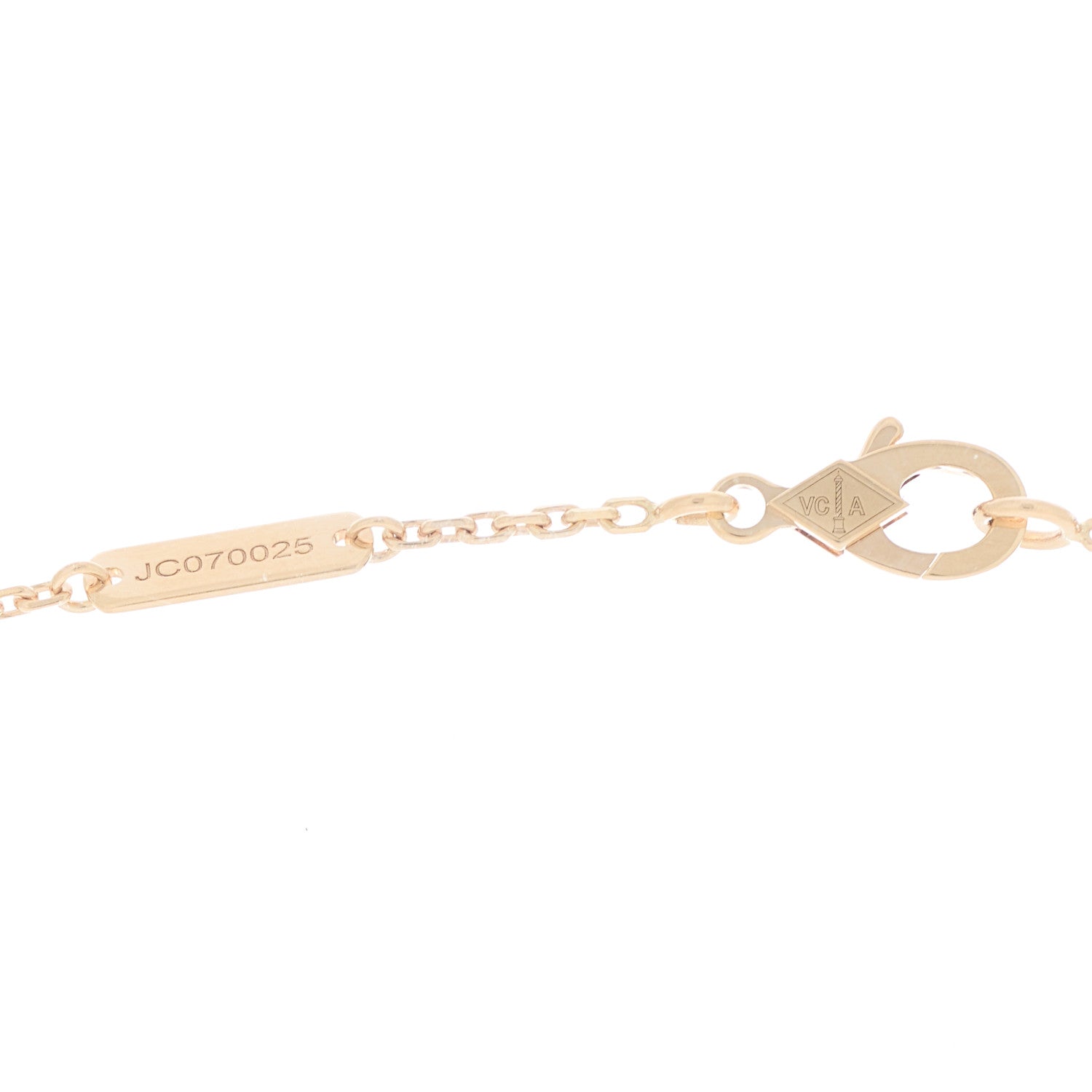 ヴァンクリーフ＆アーペル ヴィンテージアルハンブラ ペンダントネックレス マザーオブパール 18K ローズゴールド VAN CLEEF & ARPELS VINTAGE ALHAMBRA PENDANT NECKLACE MOTHER OF PEARL 18K ROSE GOLD