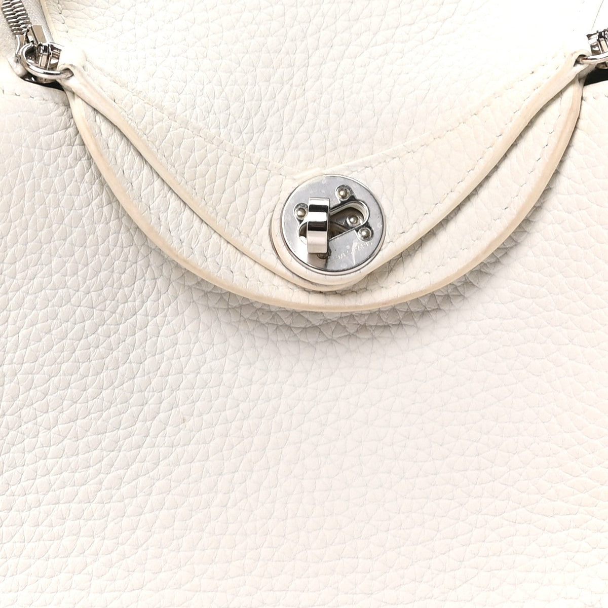 エルメス リンディ 20 New White トリヨンクレマンス シルバー金具 HERMES LINDY 20 NEW WHITE TAURILLON CLEMENCE SILVER HARDWARE
