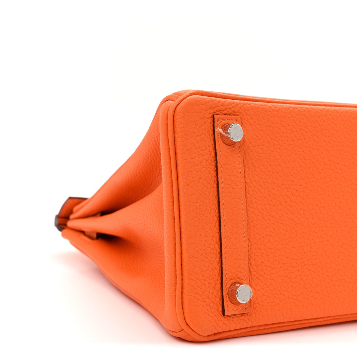 エルメス バーキン 25 Orange Minium トゴ シルバー金具 HERMES BIRKIN 25 ORANGE MINIUM TOGO SILVER HARDWARE