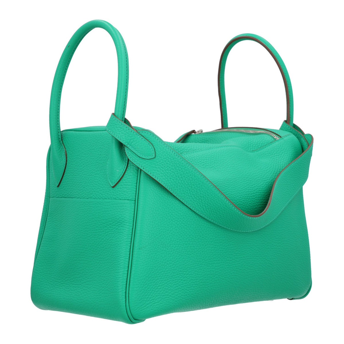 エルメス リンディ 34 Menthe トリヨンクレマンス シルバー金具 HERMES LINDY 34 MENTHE TAURILLON CLEMENCE SILVER HARDWARE