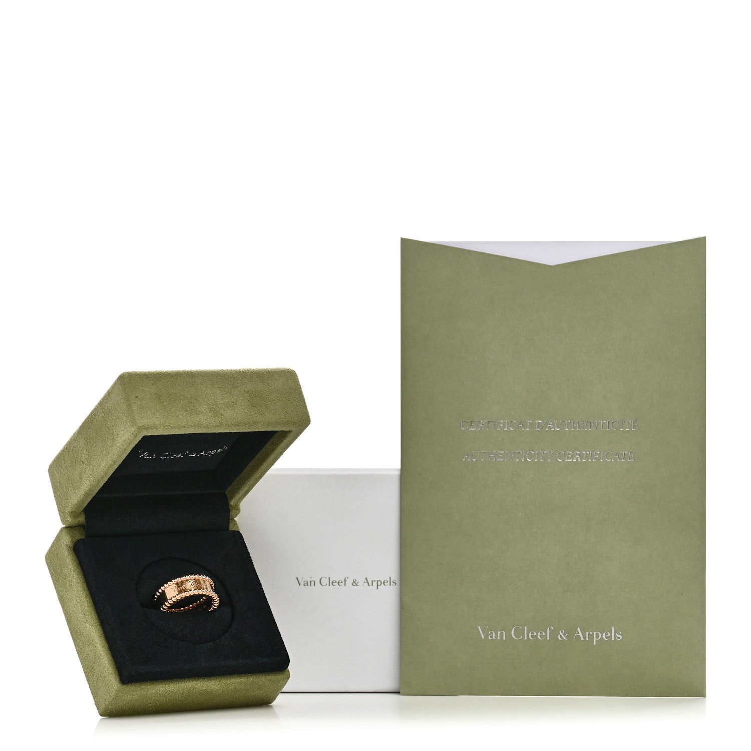 ヴァンクリーフ＆アーペル ペルレ リング 18K ローズゴールド VAN CLEEF & ARPELS PERLÉE RING 18K ROSE GOLD