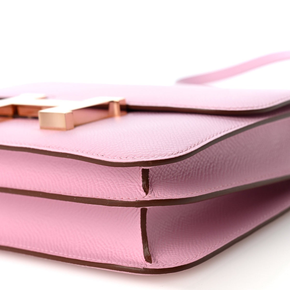 エルメス ミニコンスタンス 18 Mauve Sylvestre エプソン ローズゴールド金具 HERMES MINI CONSTANCE 18 MAUVE SYLVESTRE EPSOM ROSE GOLD HARDWARE