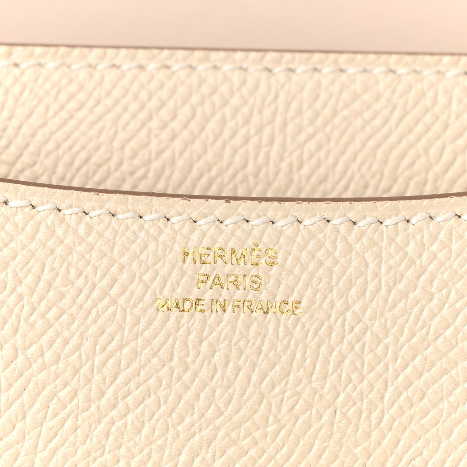 エルメス ミニコンスタンス 18 Craie エプソン ゴールド金具 HERMES MINI CONSTANCE 18 CRAIE EPSOM GOLD HARDWARE