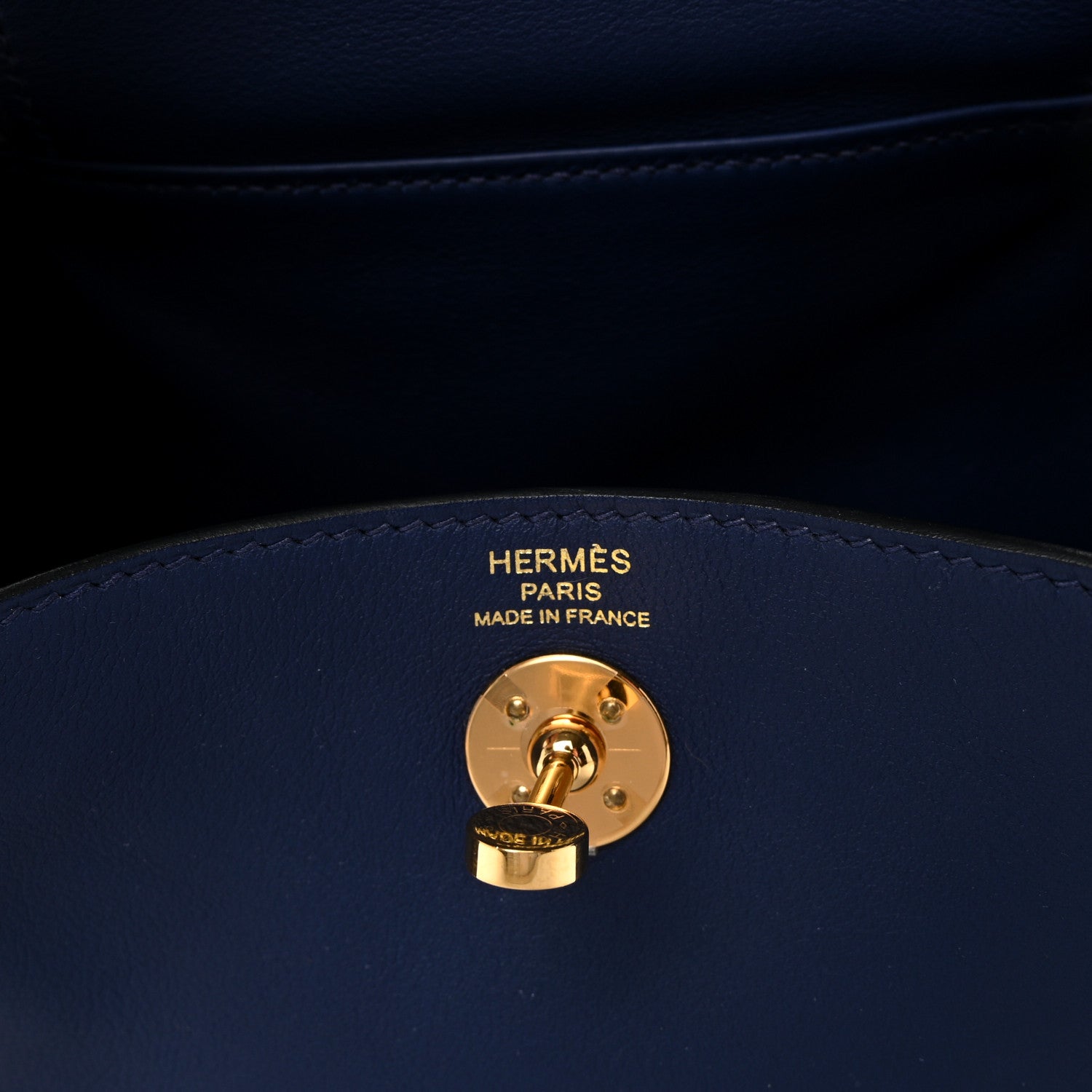 エルメス リンディ 20 Bleu Saphir スイフト ゴールド金具 HERMES LINDY 20 BLEU SAPHIR SWIFT GOLD HARDWARE