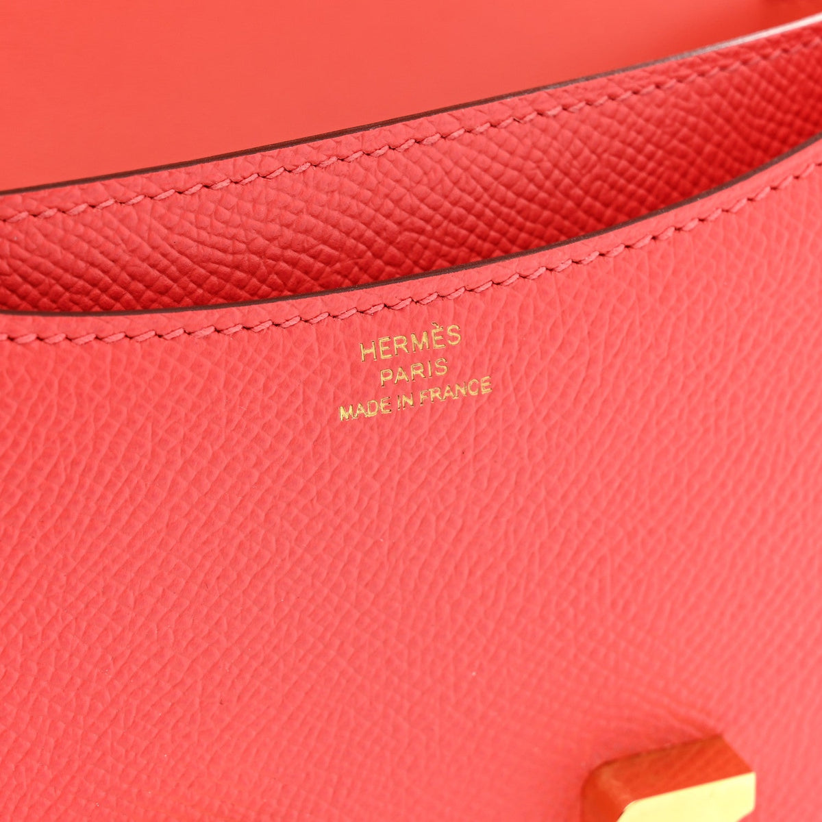 エルメス ミニコンスタンス 18 Rose Jaipur エプソン ゴールド金具 HERMES MINI CONSTANCE 18 ROSE JAIPUR EPSOM GOLD HARDWARE