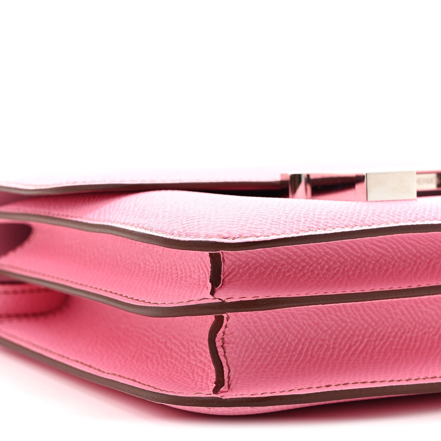エルメス  ミニコンスタンス 18 Bubblegum Pink エプソン シルバー金具 HERMES MINI CONSTANCE 18 BUBBLEGUM PINK EPSOM SILVER HARDWARE