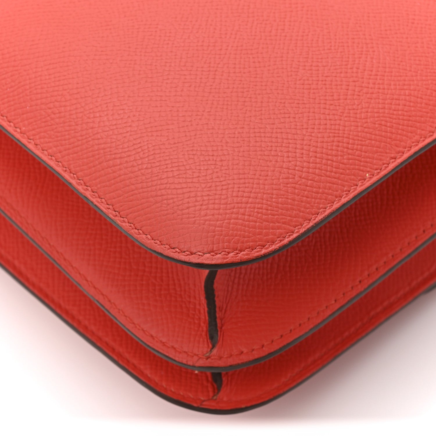 HERMES CONSTANCE 24 ROUGE PIVOINE EPSOM GOLD HARDWARE