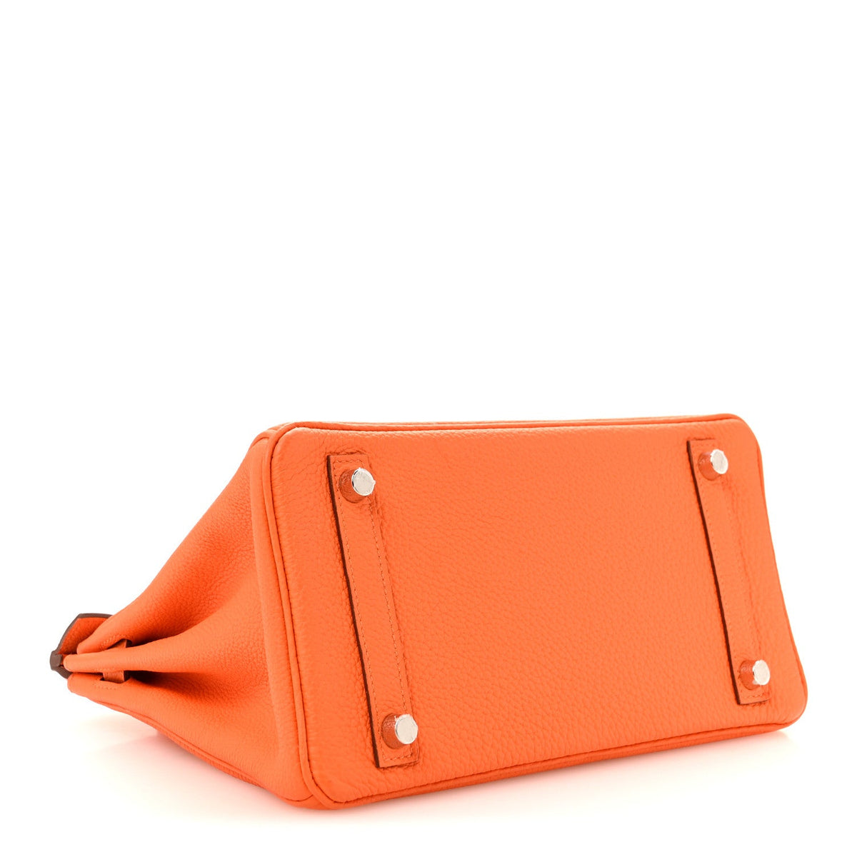 エルメス バーキン 25 Orange Minium トゴ シルバー金具 HERMES BIRKIN 25 ORANGE MINIUM TOGO SILVER HARDWARE