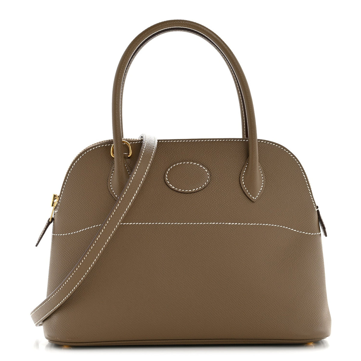 エルメス ボリード 27 Etoupe エプソン ゴールド金具 HERMES BOLIDE 27 