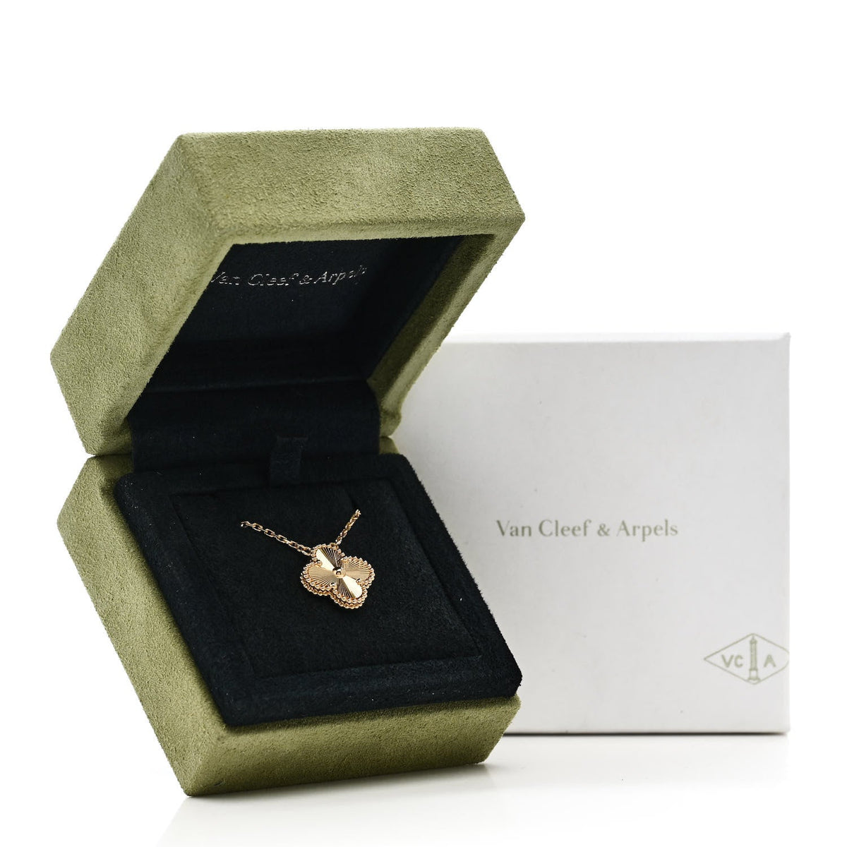 ヴァンクリーフ＆アーペル ヴィンテージアルハンブラ ペンダントネックレス 18K イエローゴールド VAN CLEEF & ARPELS VINTAGE ALHAMBRA PENDANT NECKLACE 18K YELLOW GOLD