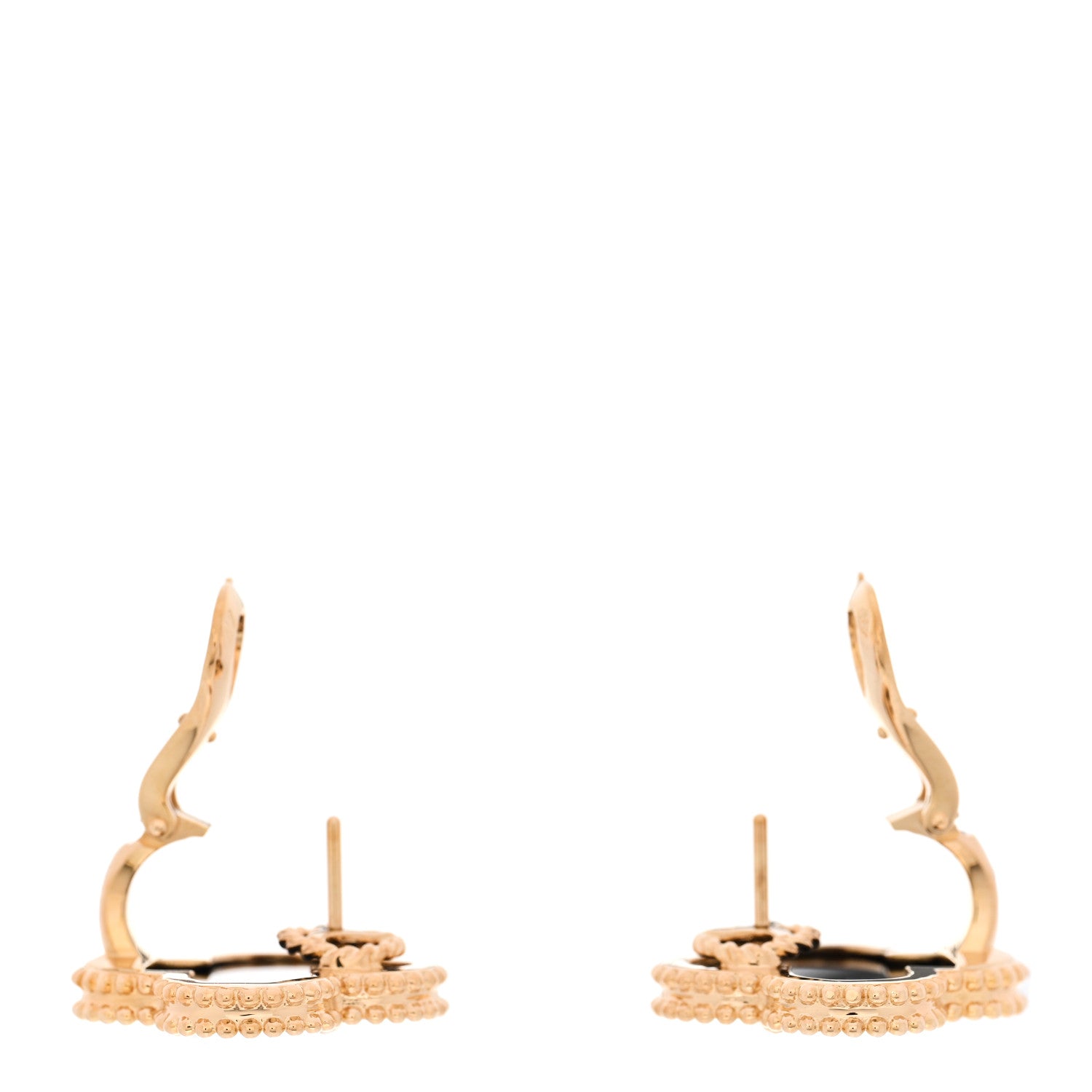 ヴァンクリーフ＆アーペル マジックアルハンブラ ピアス ブラックオニキス 18K イエローゴールド VAN CLEEF & ARPELS MAGIC ALHAMBRA EARRINGS BLACK ONYX 18K YELLOW GOLD