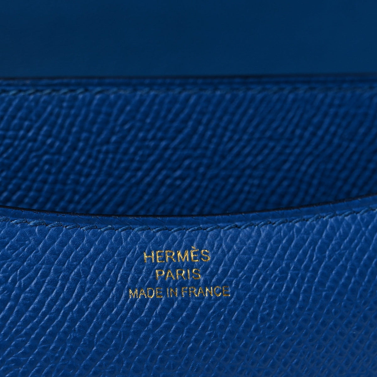 エルメス ミニコンスタンス 18 Bleu Zellige エプソン シルバー金具 HERMES MINI CONSTANCE 18 BLEU ZELLIGE EPSOM SILVER HARDWARE
