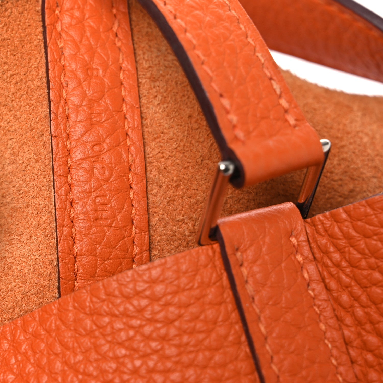 エルメス ピコタンロック PM 18 Orange トリヨンクレマンス シルバー金具 HERMES PICOTIN PM 18 ORANGE TAURILLON CLEMENCE SILVER HARDWARE