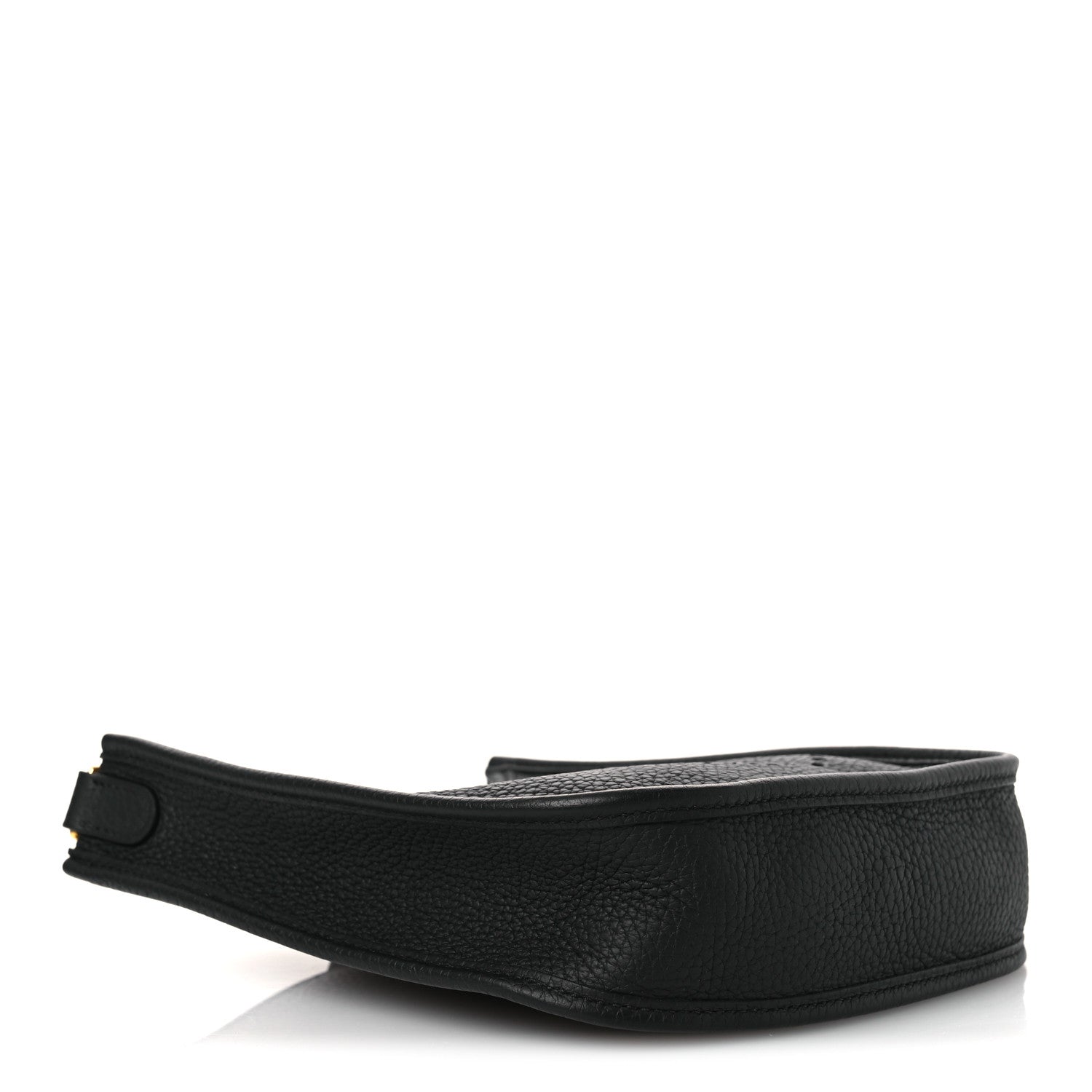エルメス ミニエヴリン TPM Black トリヨンクレマンス ゴールド金具 HERMES MINI EVELYNE TPM BLACK TAURILLON CLEMENCE GOLD HARDWARE