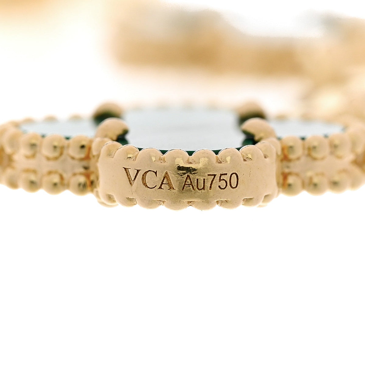 ヴァンクリーフ＆アーペル ヴィンテージアルハンブラ 5モチーフ ブレスレット マルチカラー 18K イエローゴールド VAN CLEEF & ARPELS VINTAGE ALHAMBRA 5 MOTIFS BRACELET MULTICOLOR 18K YELLOW GOLD