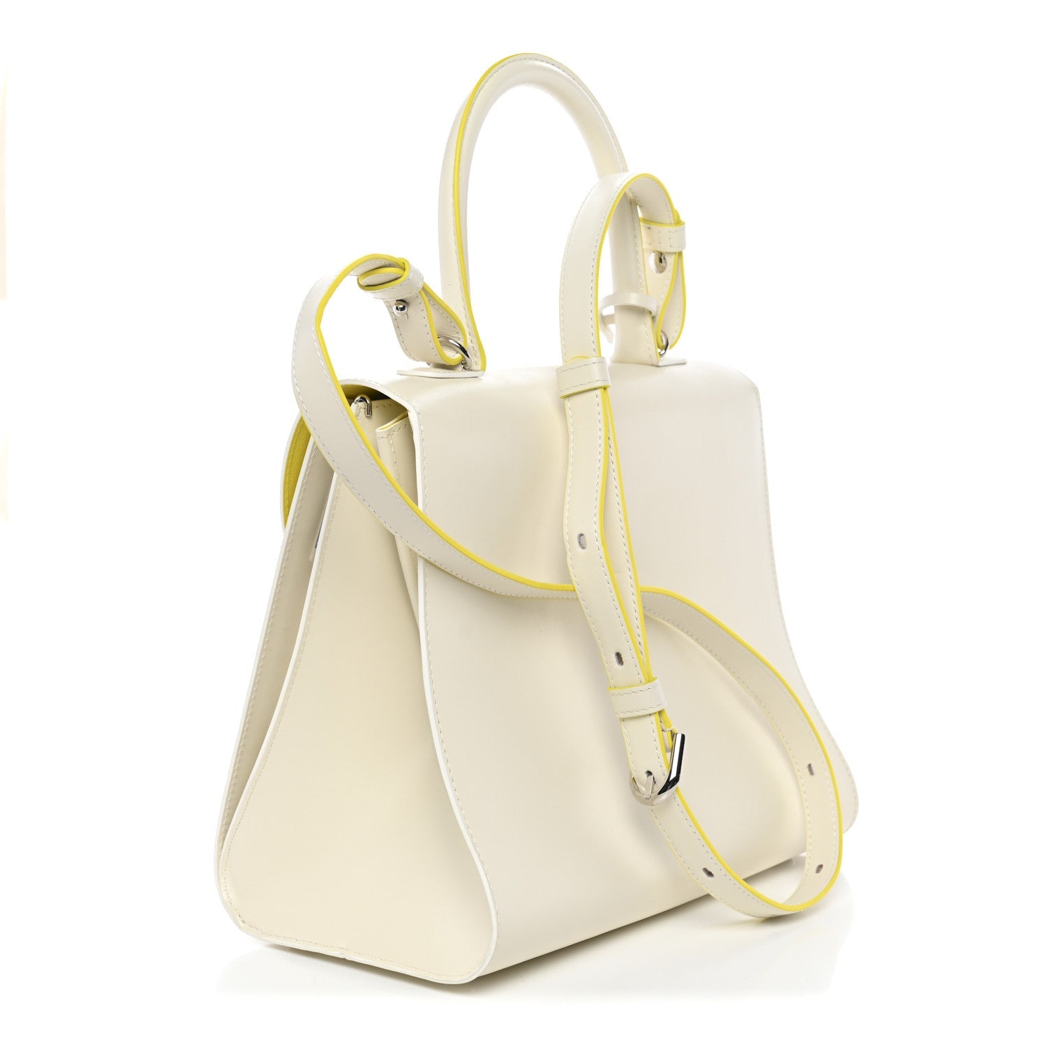 Delvaux　デルヴォー　ブリヨン MM デルヴォー ブリヨン MM マジック ショルダーバッグ Ivory / Yellow
