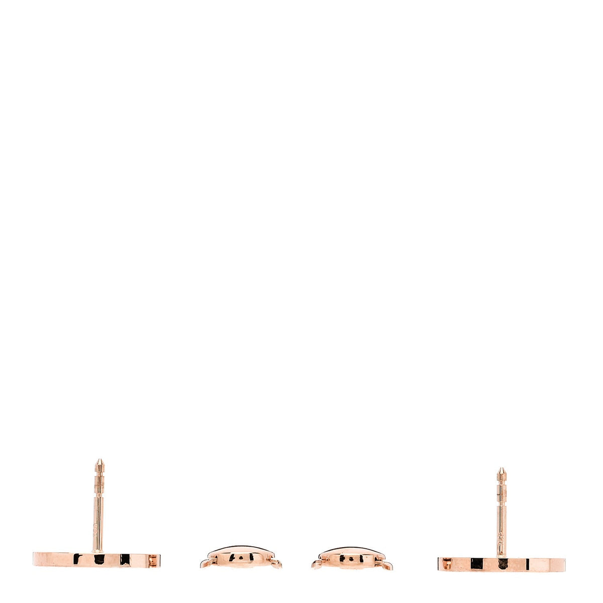 エルメス シェーヌダンクル ピアス 18K ローズゴールド ダイヤモンド HERMES CHAINE D'ANCRE EARRINGS 18K ROSE GOLD DIAMOND