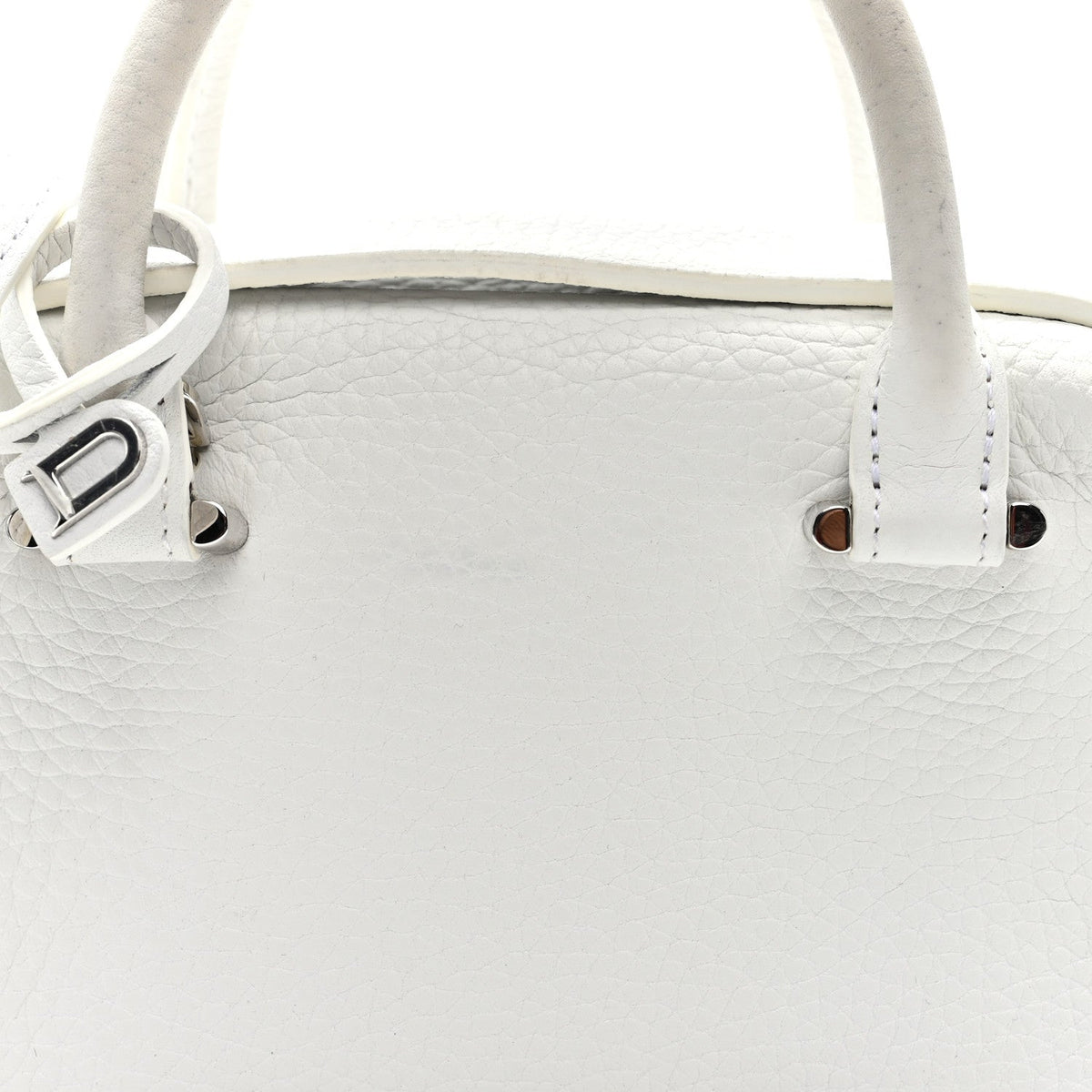 デルヴォー クールボックス ナノ ショルダーバッグ White トリヨンソフト シルバー金具 DELVAUX COOL BOX NANO SHOULDER BAG WHITE TAURILLON SOFT SILVER HARDWARE