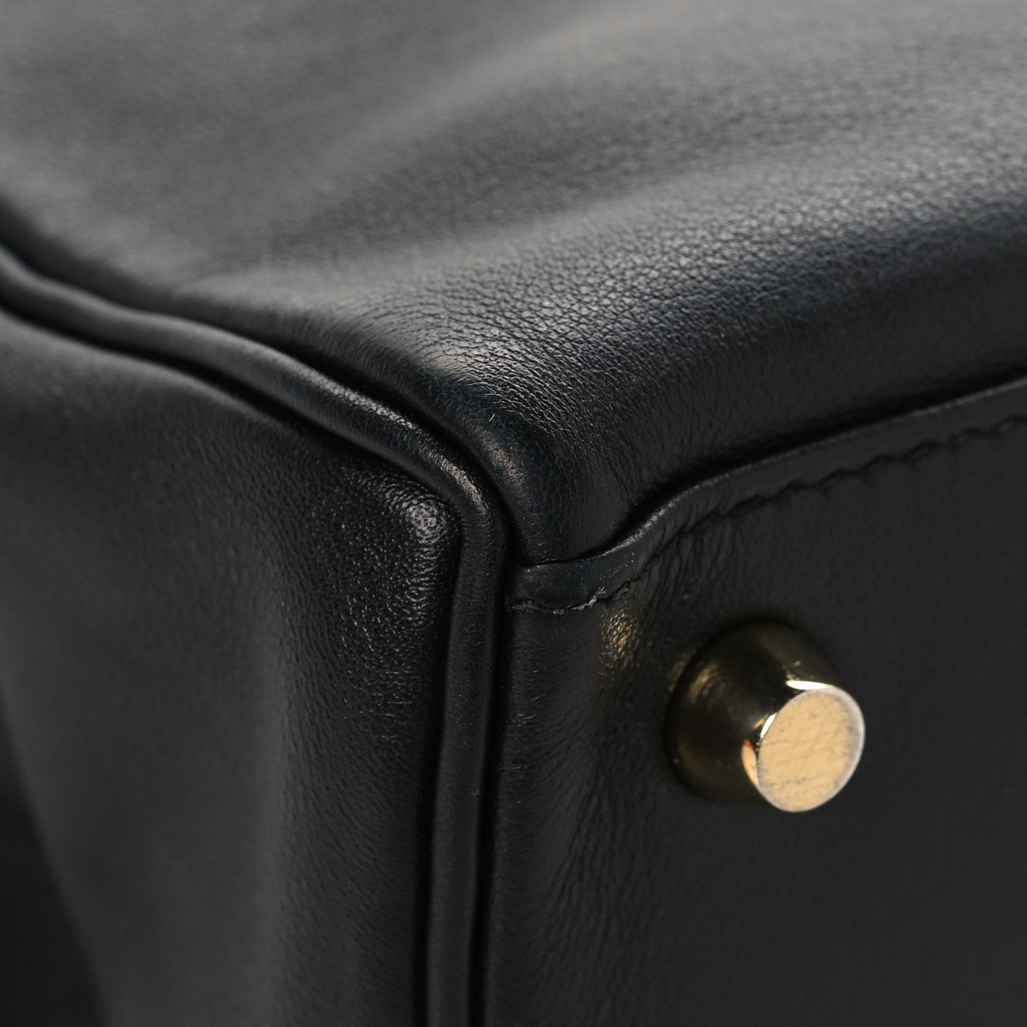 エルメス ケリー 25 内縫い Black スイフト ゴールド金具 HERMES KELLY