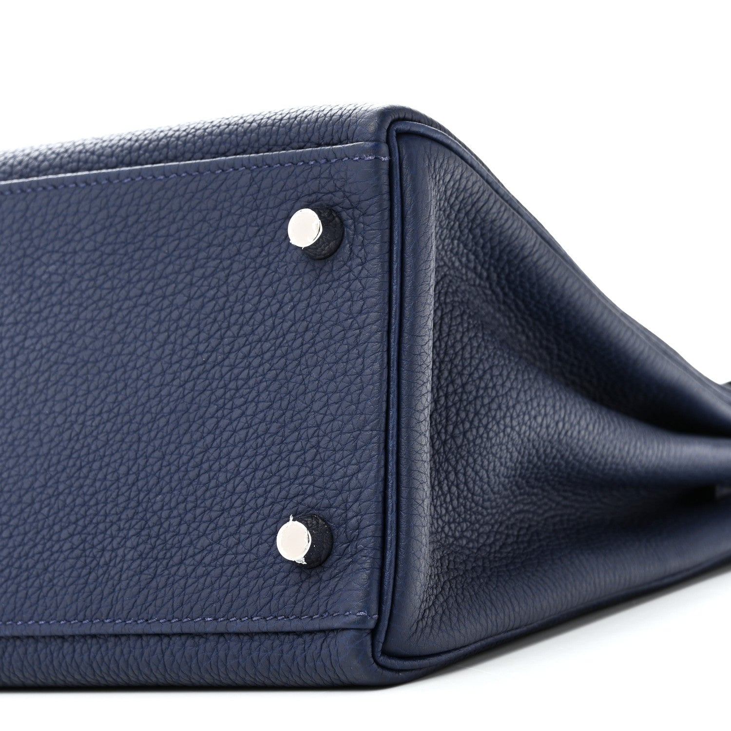 エルメス ケリー 28 内縫い Bleu Saphir トゴ シルバー金具 HERMES KELLY 28 RETOURNE BLEU SAPHIR TOGO SILVER HARDWARE