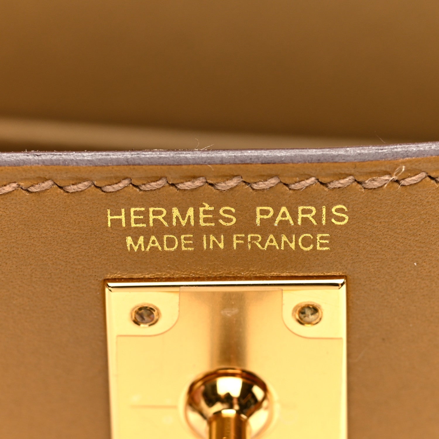 エルメス ミニケリー 20 外縫い Biscuit タデラクト ゴールド金具 HERMES MINI KELLY 20 SELLIER BISCUIT TADELAKT GOLD HARDWARE
