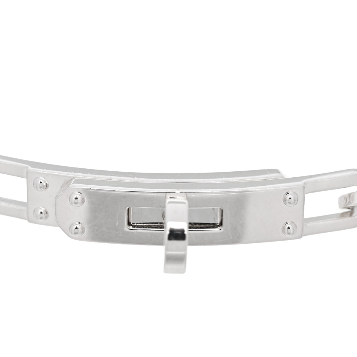 エルメス ケリー ブレスレット スターリングシルバー HERMES KELLY BRACELET STERLING SILVER