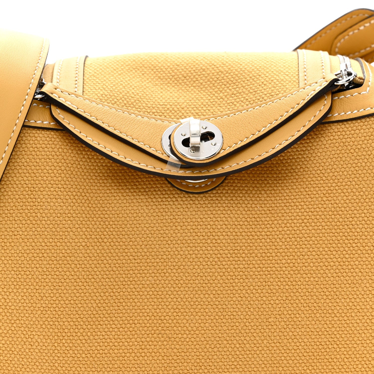 エルメス リンディ 20 Paille スイフト / トワル シルバー金具 HERMES LINDY 20 PAILLE SWIFT / TOILE SILVER HARDWARE