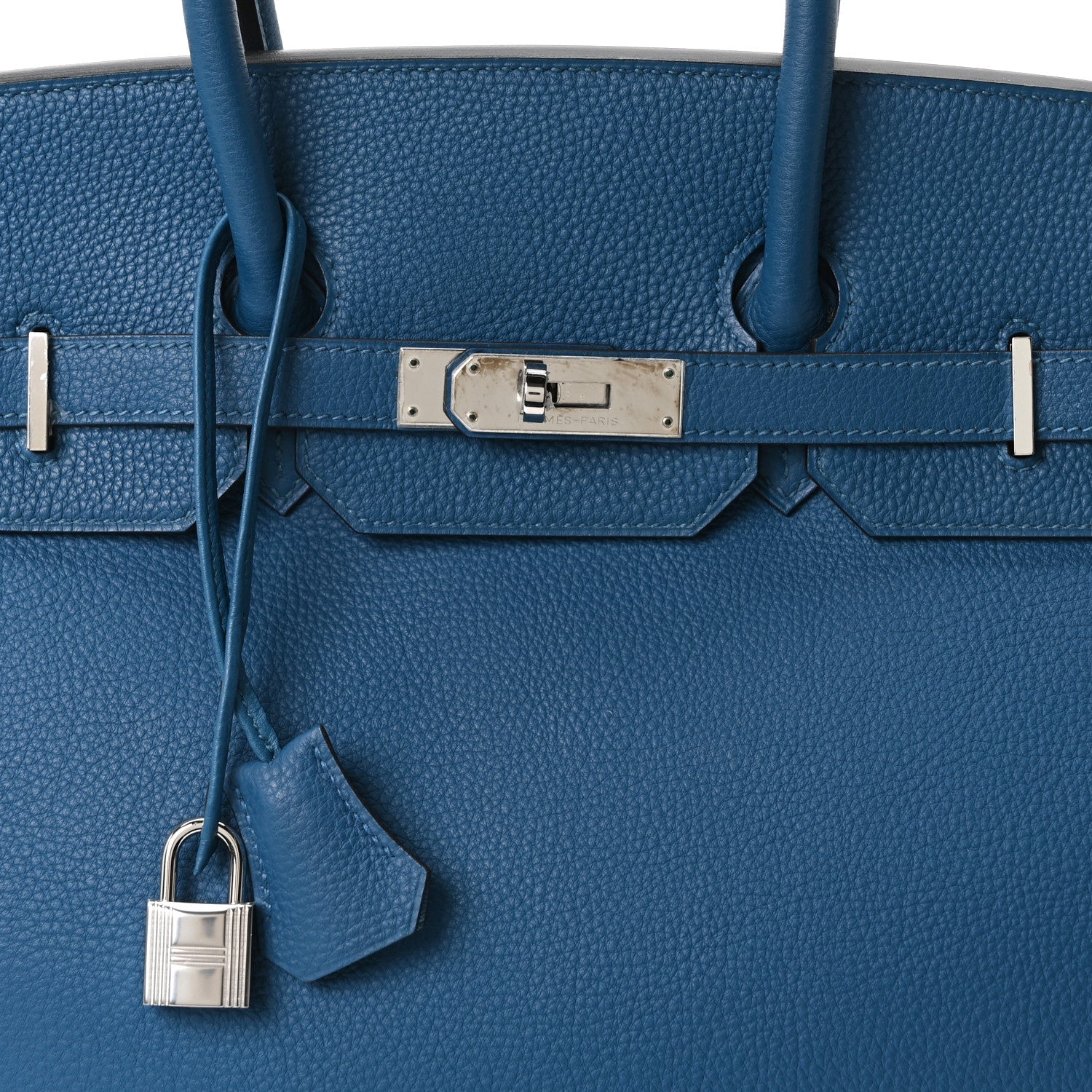 エルメス バーキン 35 Bleu Izmir トゴ シルバー金具 HERMES BIRKIN 35 BLEU IZMIR TOGO SILVER HARDWARE