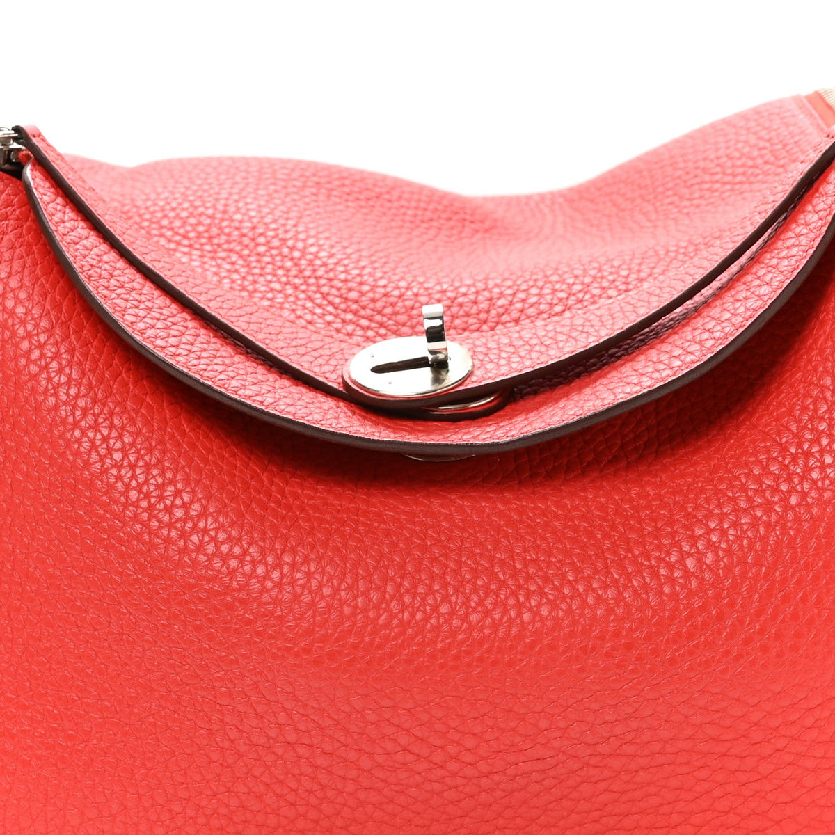 エルメス リンディ 30 Rouge Tomate トリヨンクレマンス シルバー金具 HERMES LINDY 30 ROUGE TOMATE TAURILLON CLEMENCE SILVER HARDWARE