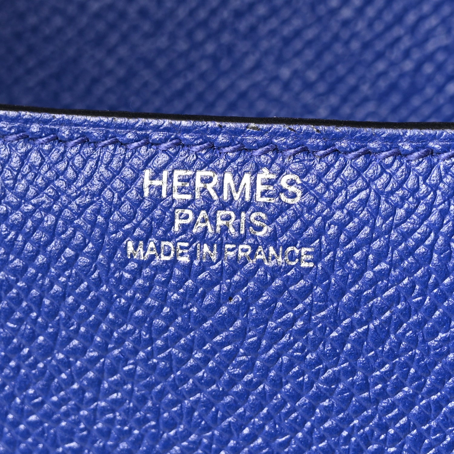 エルメス コンスタンス 24 Bleu Electrique エプソン シルバー金具 HERMES CONSTANCE 24 BLEU ELECTRIQUE EPSOM SILVER HARDWARE