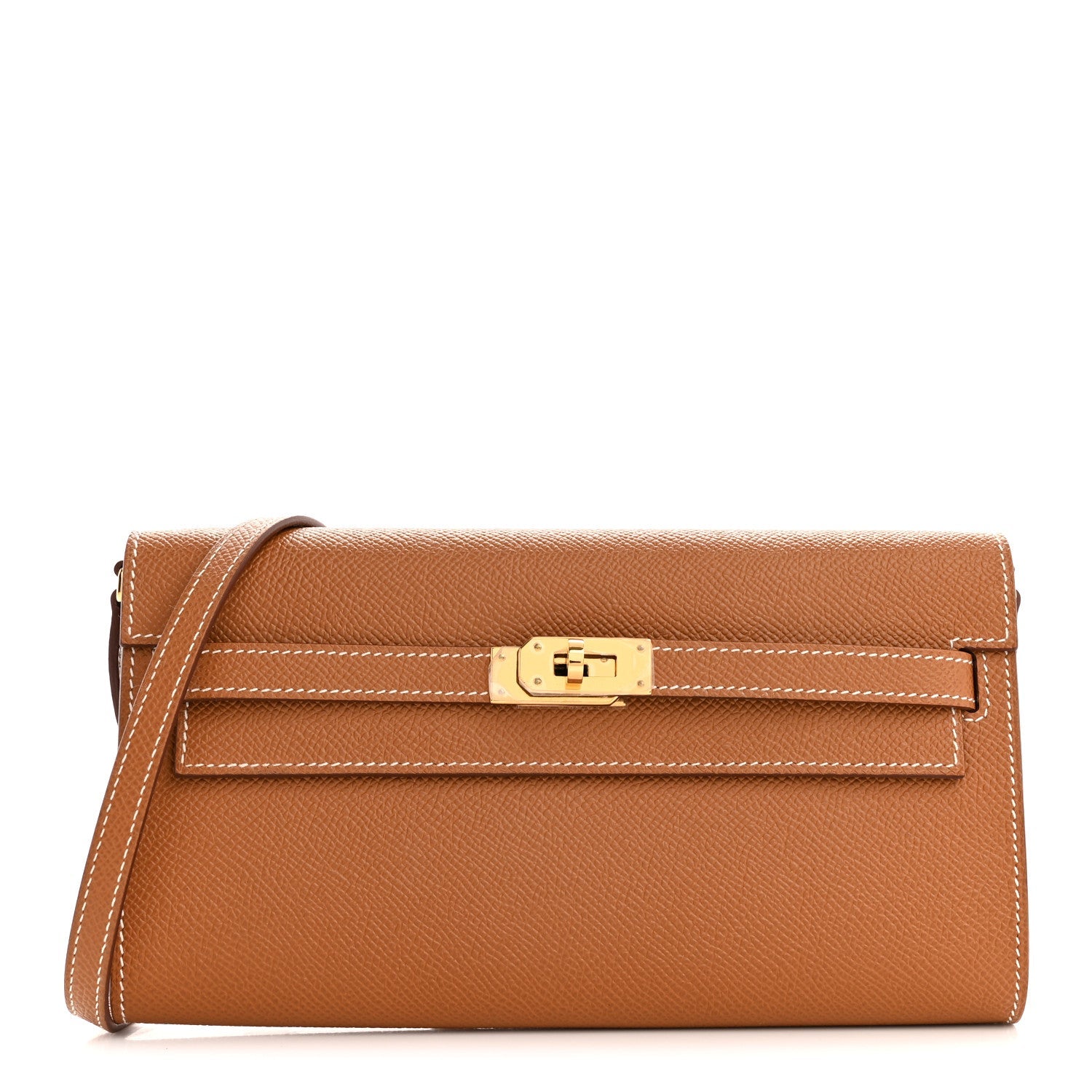 エルメス ケリートゥーゴー 長財布 Gold エプソン ゴールド金具 HERMES KELLY TO GO WALLET GOLD EPSOM GOLD HARDWARE