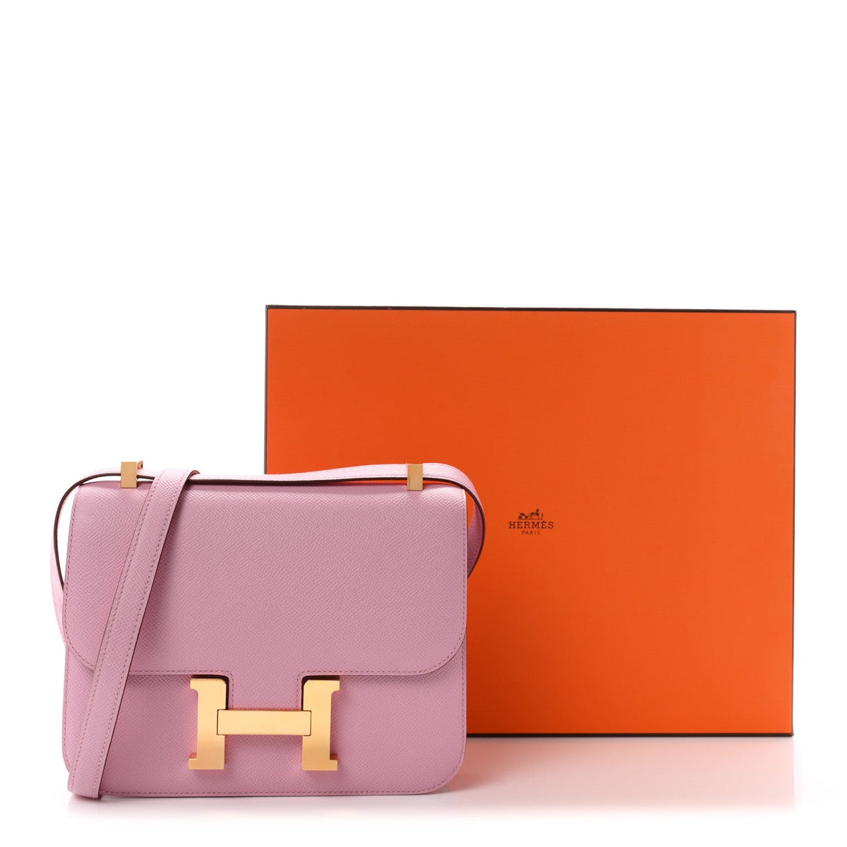 エルメス コンスタンス 24 Mauve Sylvestre エプソン ゴールド金具 HERMES CONSTANCE 24 MAUVE SYLVESTRE EPSOM GOLD HARDWARE