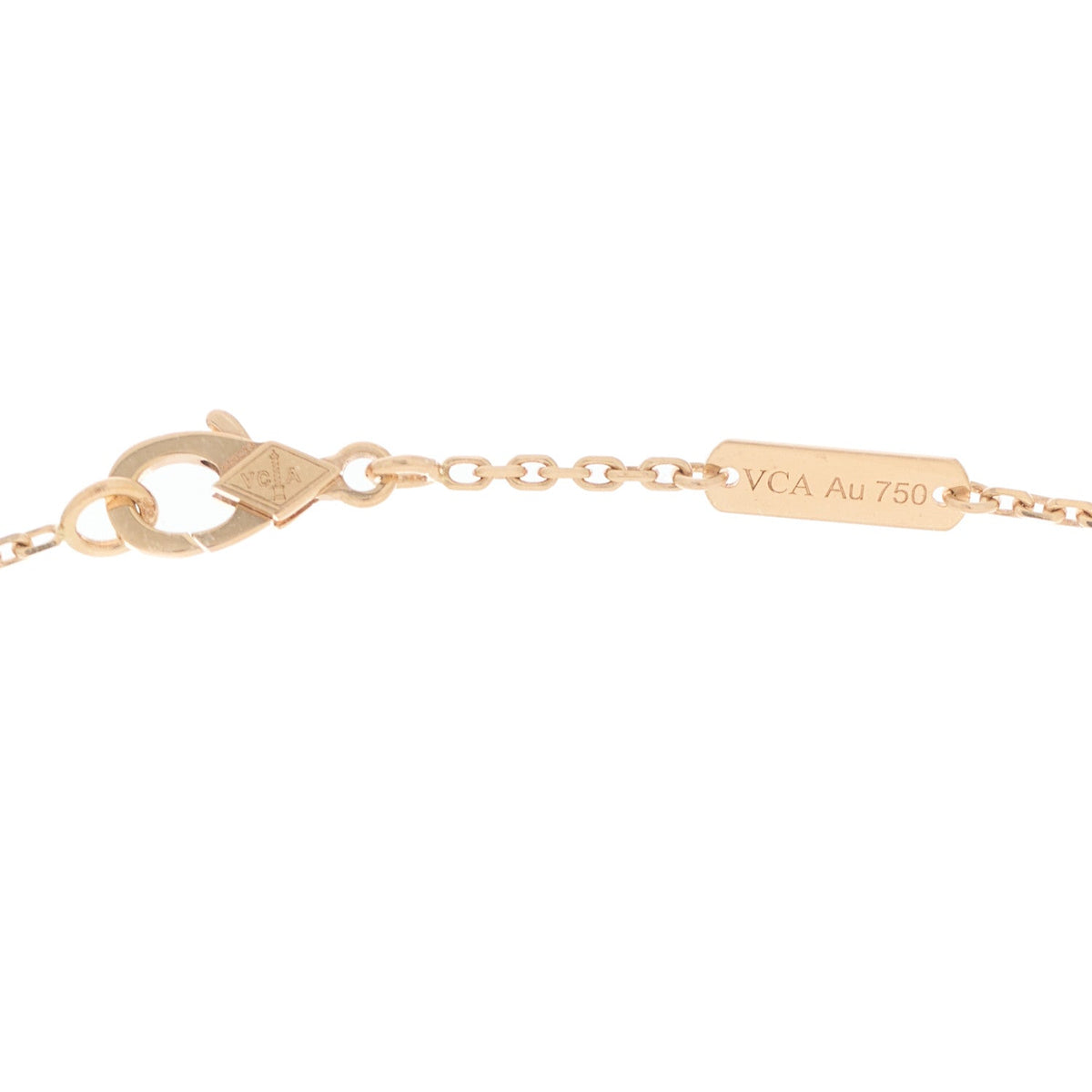ヴァンクリーフ＆アーペル ヴィンテージアルハンブラ ペンダントネックレス 18K ローズゴールド VAN CLEEF & ARPELS VINTAGE ALHAMBRA PENDANT NECKLACE 18K ROSE GOLD