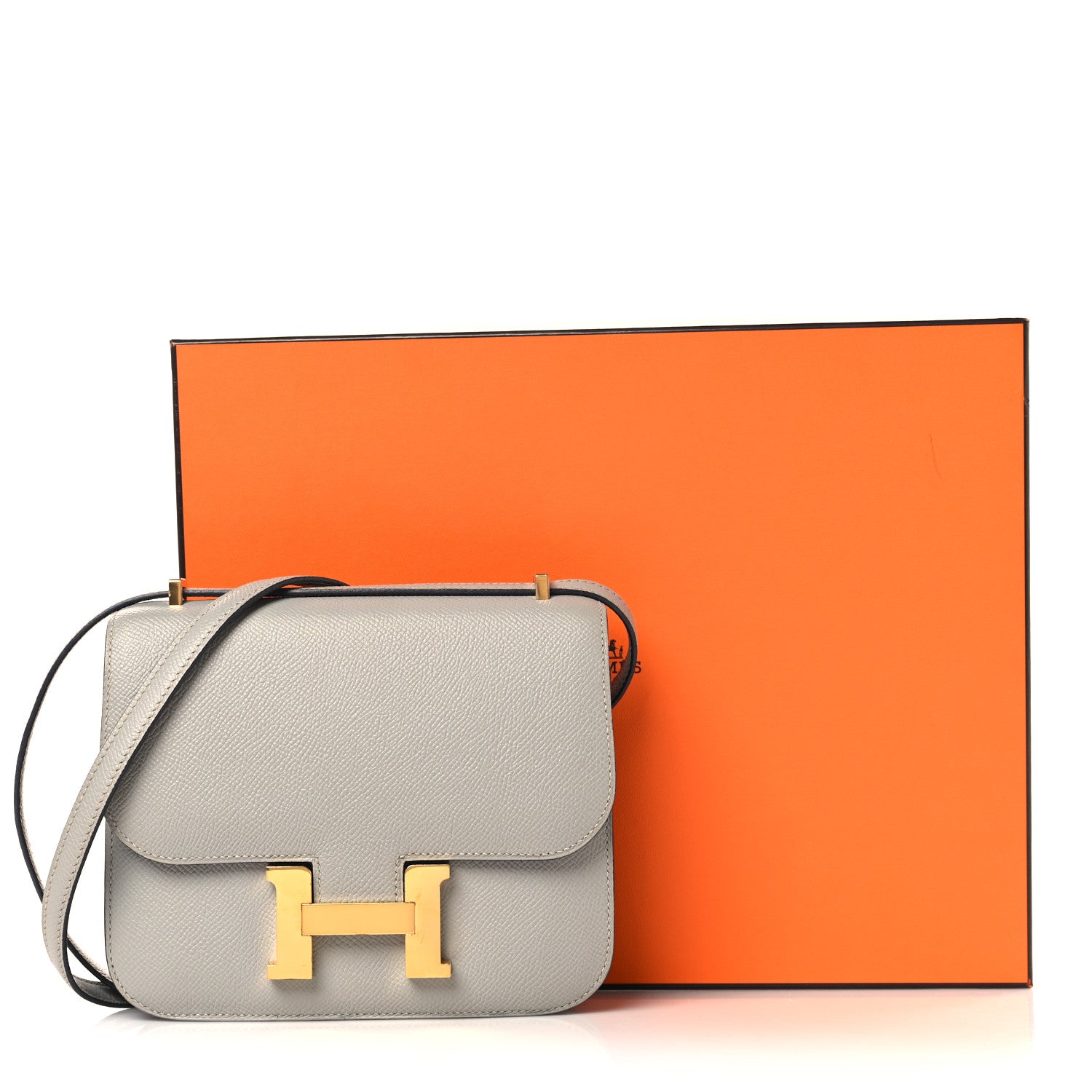 エルメス  ミニコンスタンス 18 Bleu Glacier エプソン ゴールド金具 HERMES MINI CONSTANCE 18 BLEU GLACIER EPSOM GOLD HARDWARE