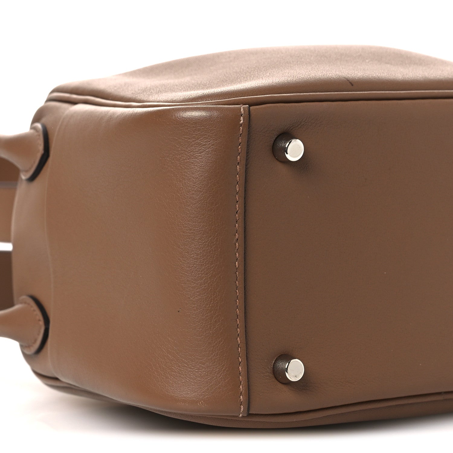 エルメス ミニリンディ 20 ヴェルソ Alezan Biscuit スイフト シルバー金具 HERMES MINI LINDY 20 VERSO ALEZAN BISCUIT SWIFT SILVER HARDWARE