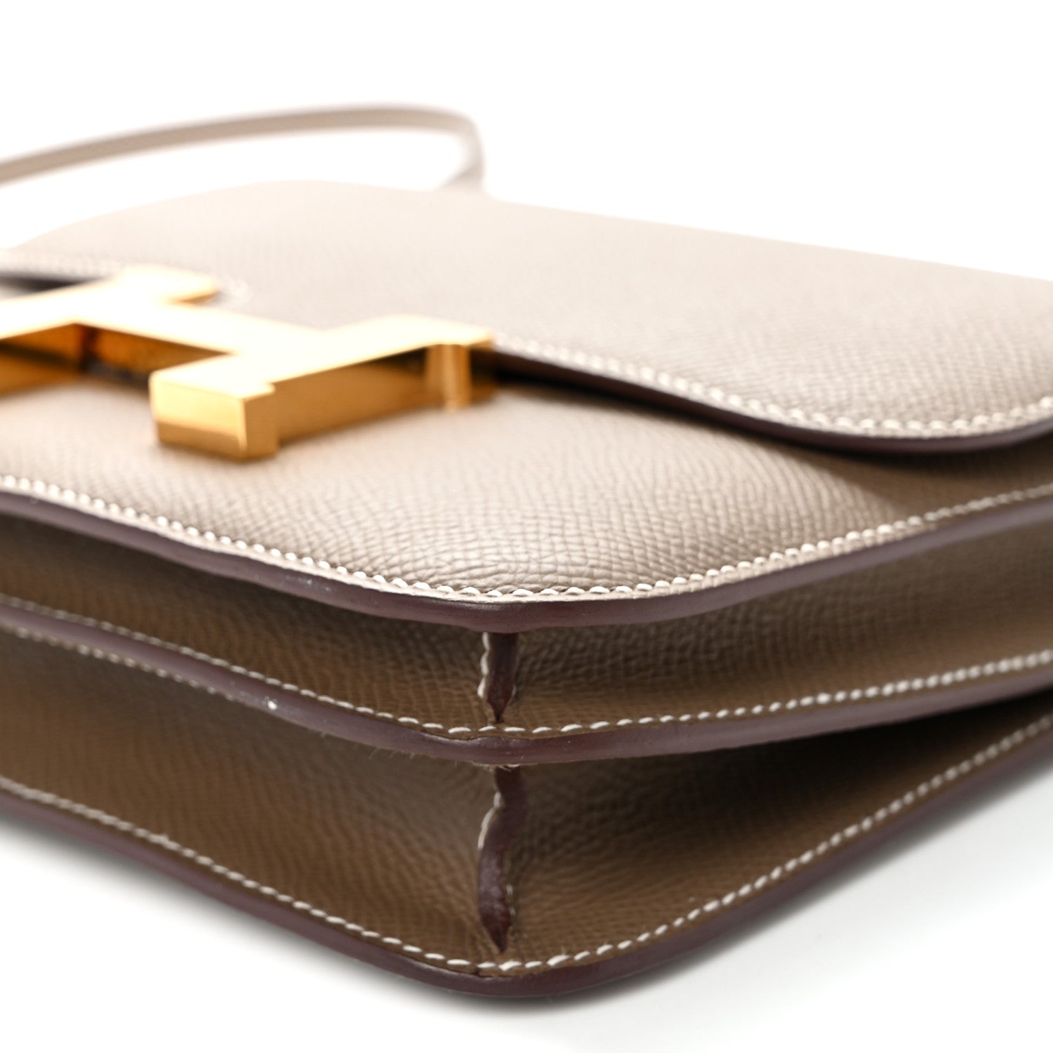 エルメス  ミニコンスタンス 18 Etoupe エプソン ゴールド金具 HERMES MINI CONSTANCE 18 ETOUPE EPSOM GOLD HARDWARE