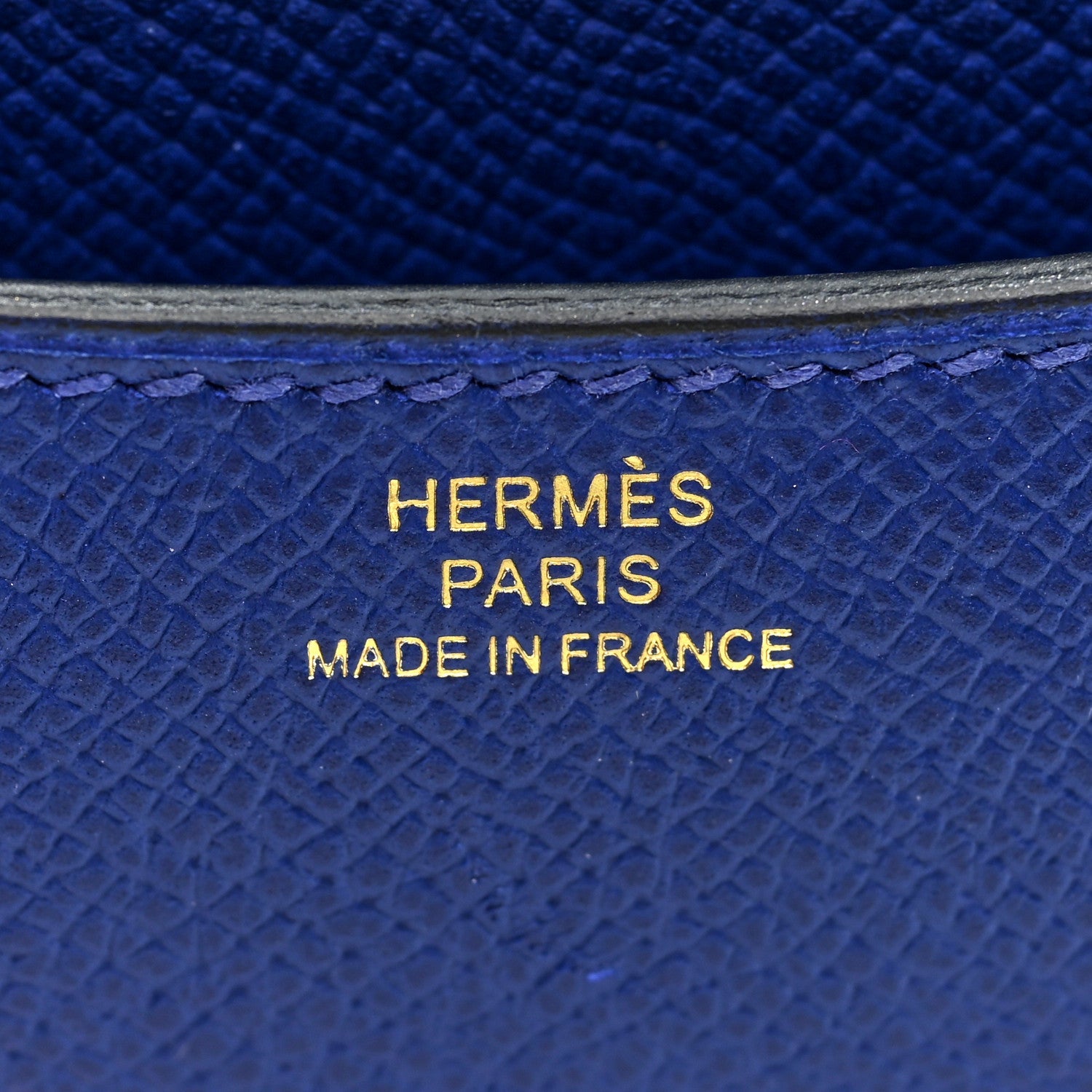 エルメス ミニコンスタンス 18 Bleu Electrique エプソン ゴールド金具 HERMES MINI CONSTANCE 18 BLEU ELECTRIQUE EPSOM GOLD HARDWARE