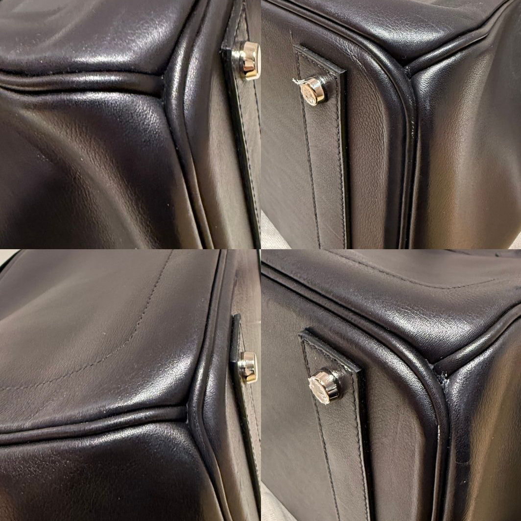 限定品 エルメス バーキンロック 40 オータクロア HAC ブラック ヴォルプト シルバー金具 ロックバーキン HERMES BIRKIN ROCK 40 BLACK VOLUPTO SILVER HARDWARE