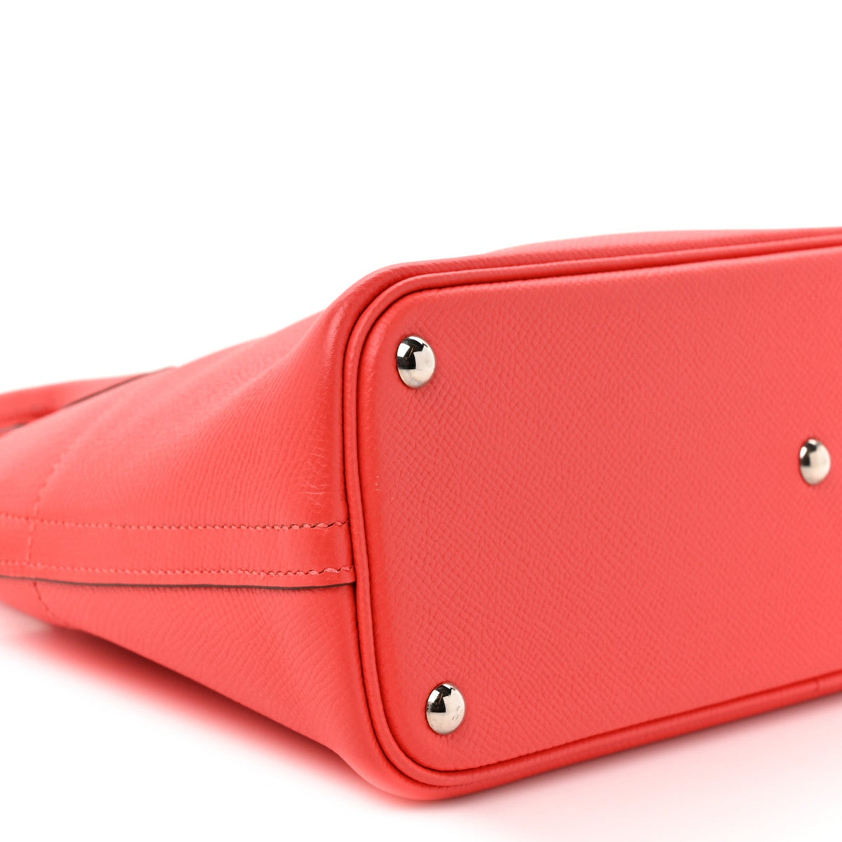 Hermès Bolide 27 Rouge Pivoine Epsom Silver Hardware