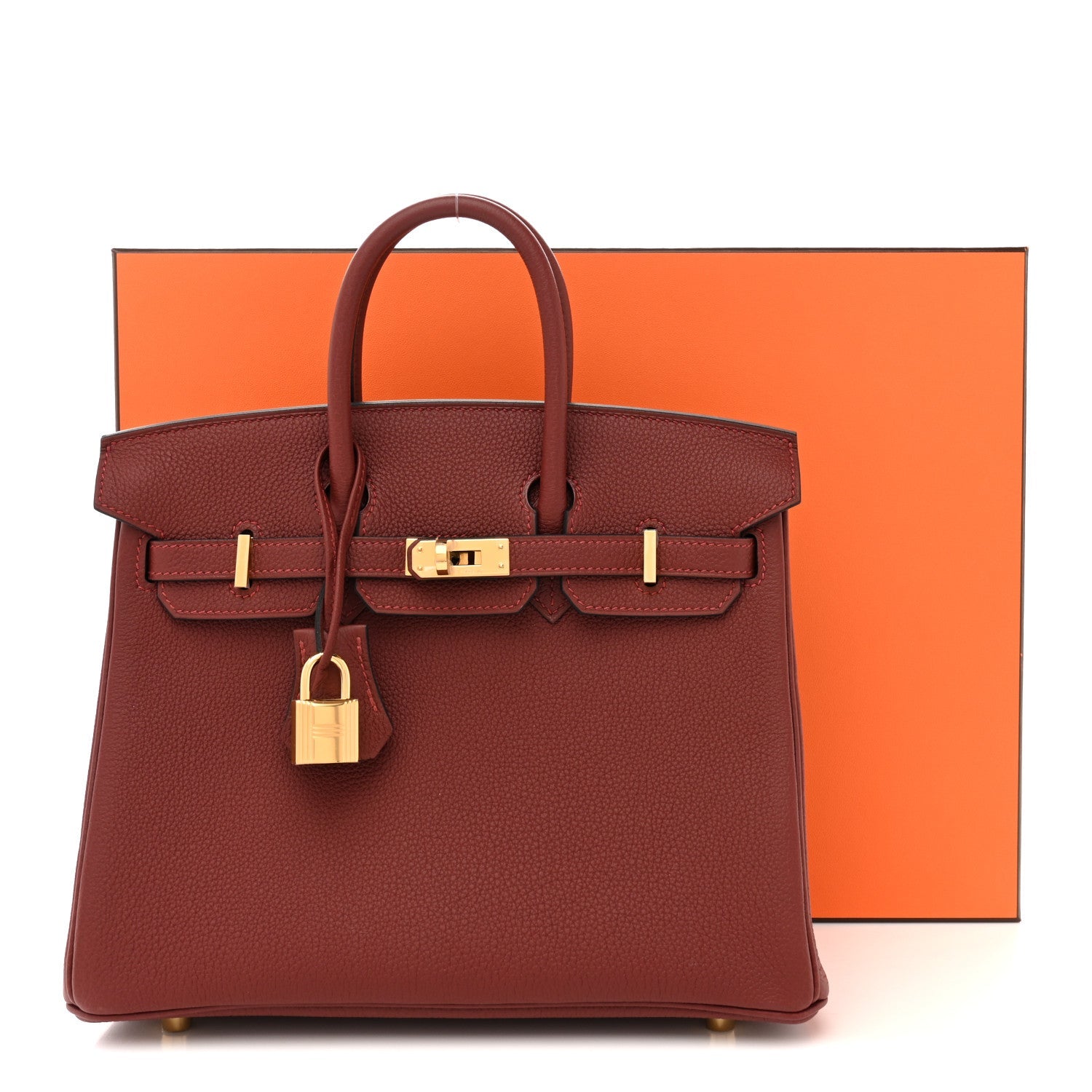 エルメス バーキン 25 Rouge H トゴ ゴールド金具 HERMES BIRKIN 25 ROUGE H TOGO GOLD HARDWARE