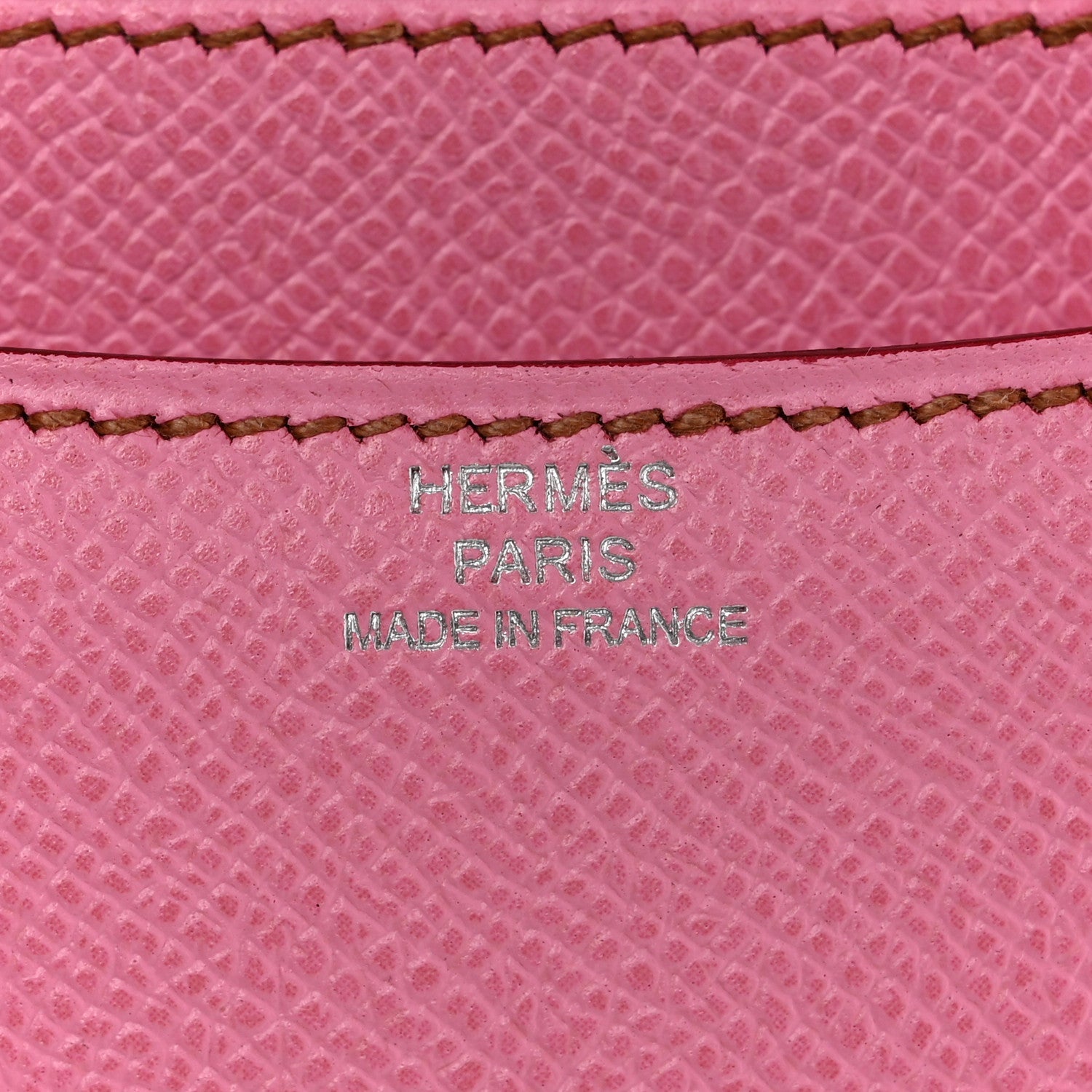 エルメス  ミニコンスタンス 18 Bubblegum Pink エプソン シルバー金具 HERMES MINI CONSTANCE 18 BUBBLEGUM PINK EPSOM SILVER HARDWARE