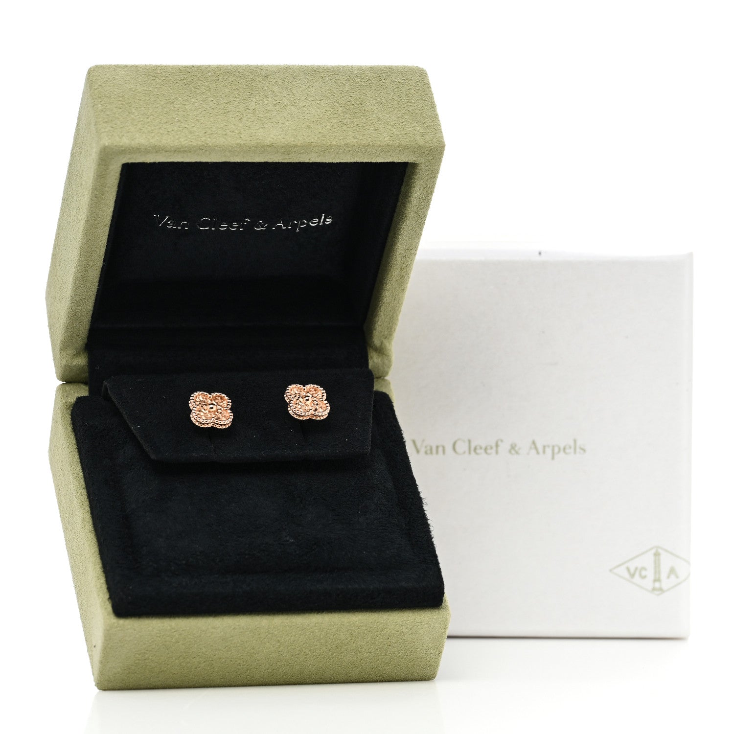 ヴァンクリーフ＆アーペル スウィートアルハンブラ ピアス 18K ローズゴールド VAN CLEEF & ARPELS SWEET ALHAMBRA EARRINGS 18K ROSE GOLD