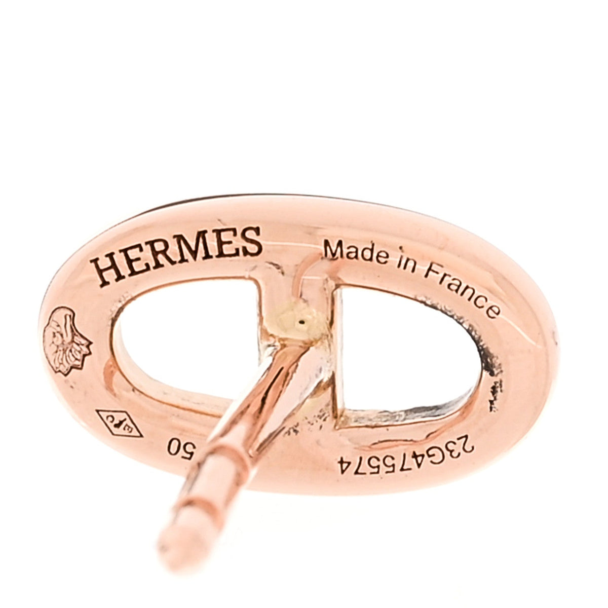 エルメス ファランドール ピアス 18K ローズゴールド HERMES FARANDOLE EARRINGS 18K ROSE GOLD