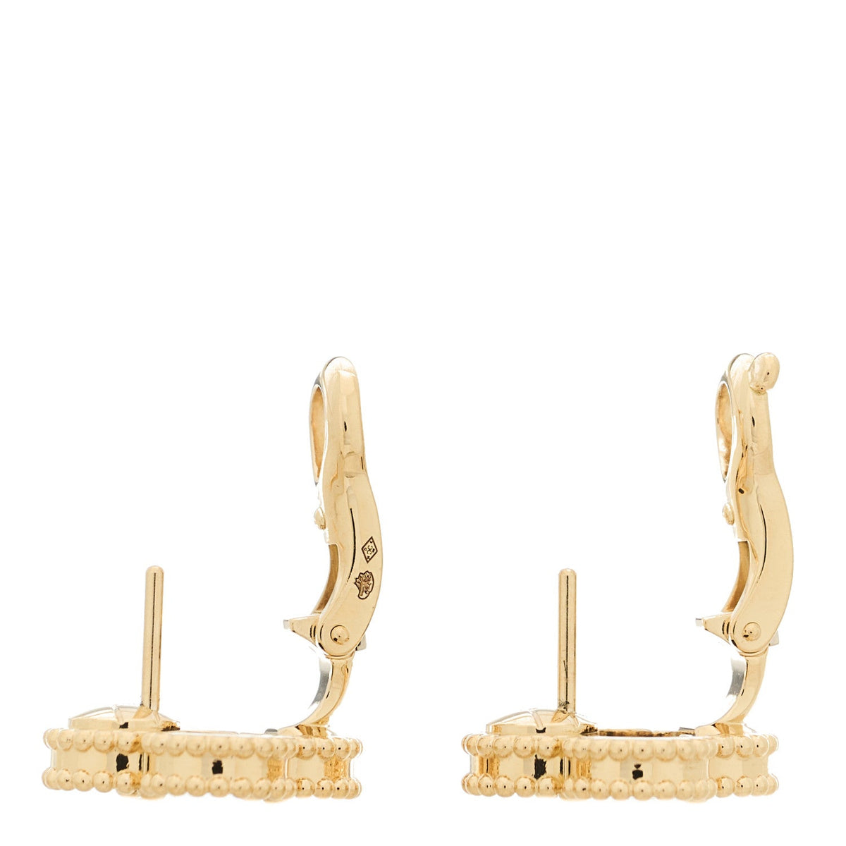 ヴァンクリーフ＆アーペル ヴィンテージアルハンブラ ピアス ブラックオニキス 18K イエローゴールド VAN CLEEF & ARPELS VINTAGE ALHAMBRA EARRINGS BLACK ONYX 18K YELLOW GOLD