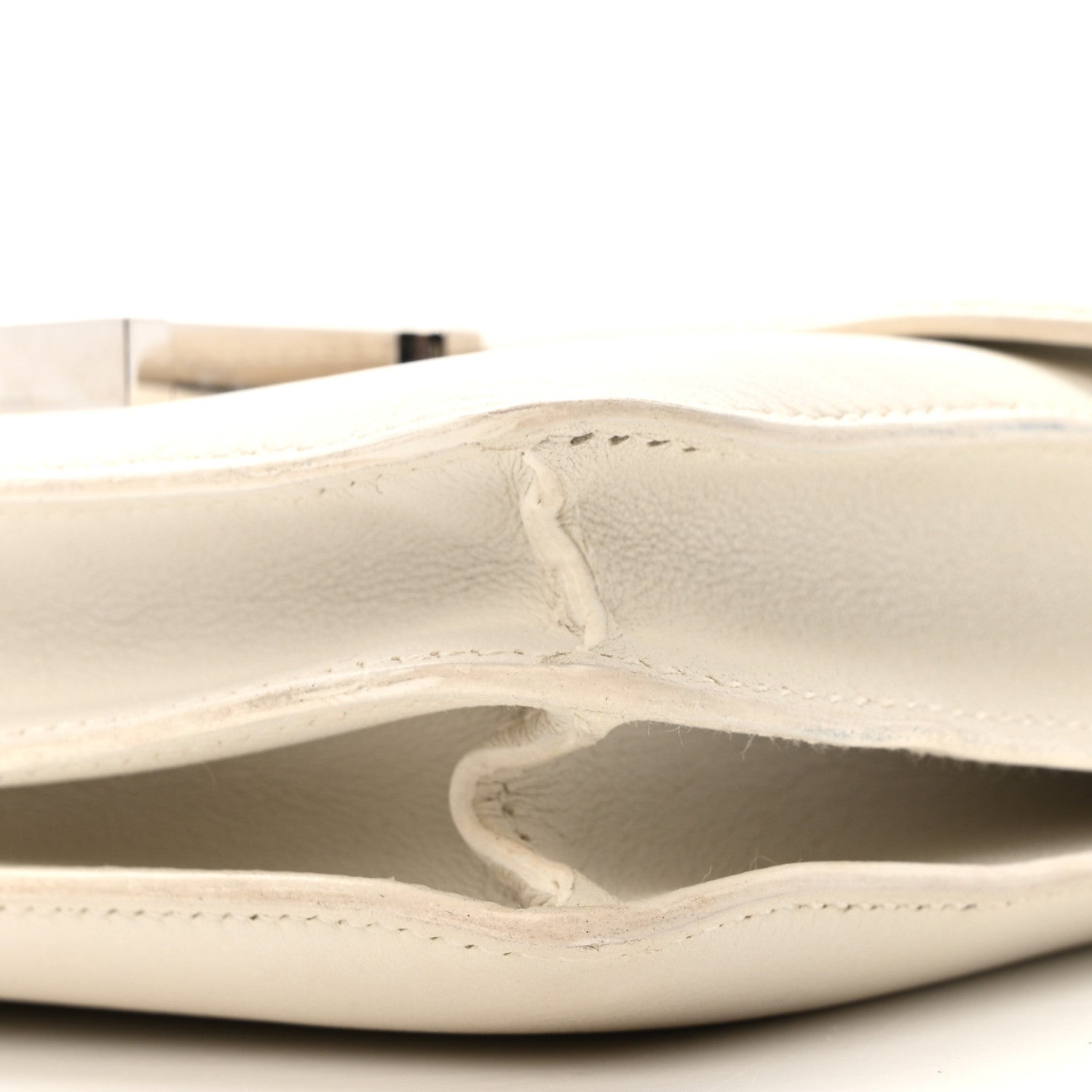 エルメス コンスタンス PM 18 White スイフト シルバー金具 HERMES CONSTANCE PM 18 WHITE SWIFT SILVER HARDWARE