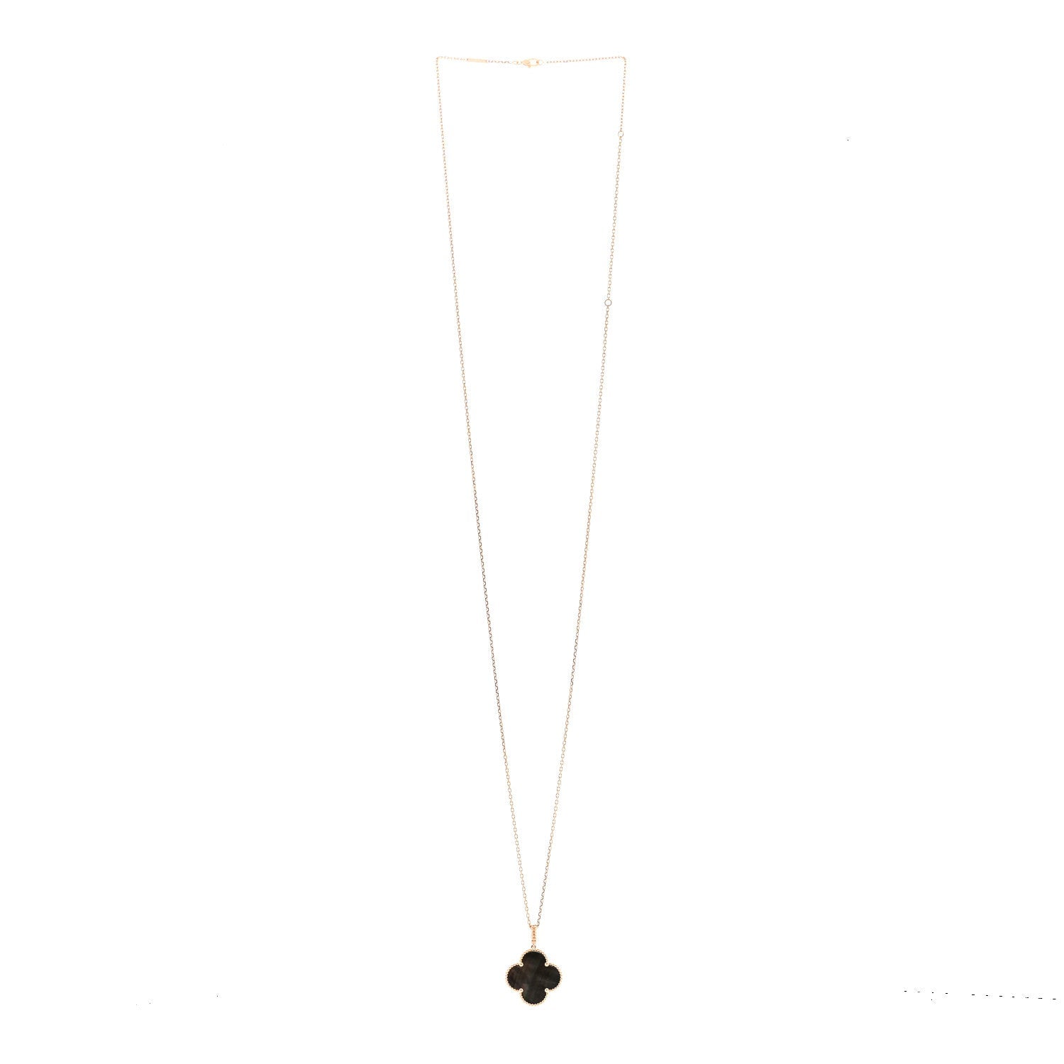 ヴァンクリーフ＆アーペル マジックアルハンブラ ロングネックレス マザーオブパール 18K ローズゴールド VAN CLEEF & ARPELS MAGIC ALHAMBRA LONG NECKLACE MOTHER OF PEARL 18K ROSE GOLD