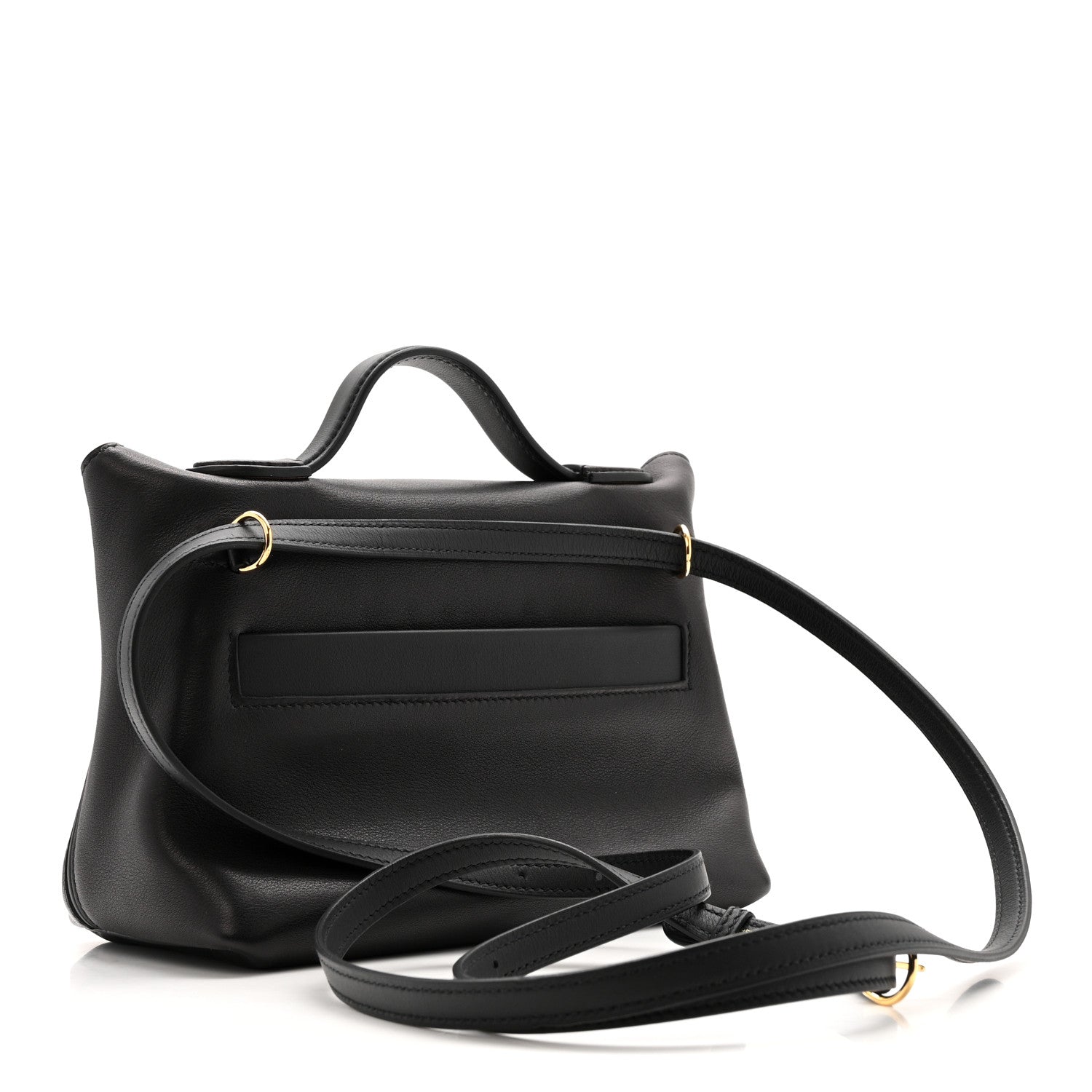 エルメス 24/24 ミニヴァンキャトル 21 Black シャイニーアリゲーター ゴールド金具 HERMES 24/24 21 BLACK SHINY ALLIGATOR GOLD HARDWARE