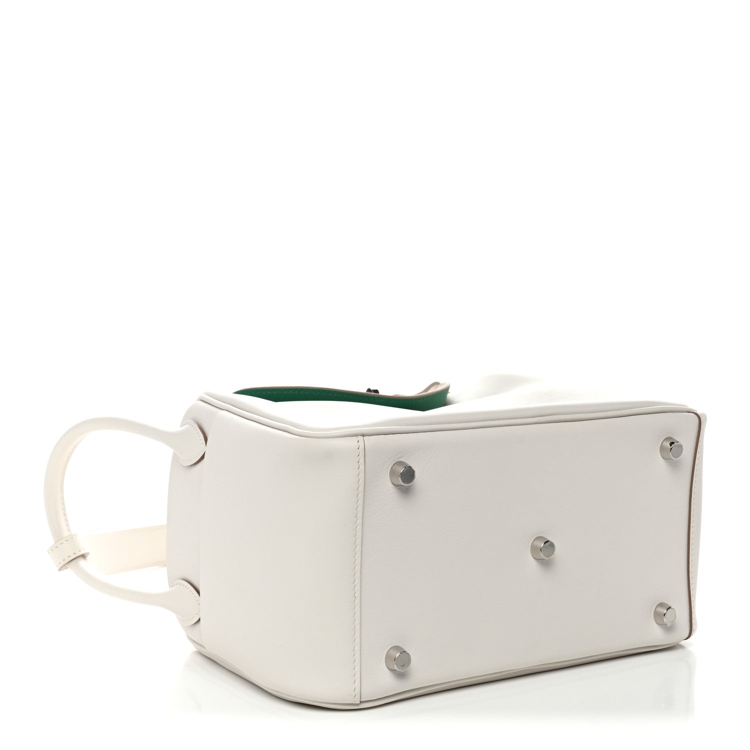エルメス リンディ 26 ヴェルソ Gris Pale Vert Vertigo スイフト シルバー金具 HERMES LINDY 26 VERSO GRIS PALE VERT VERTIGO SWIFT SILVER HARDWARE