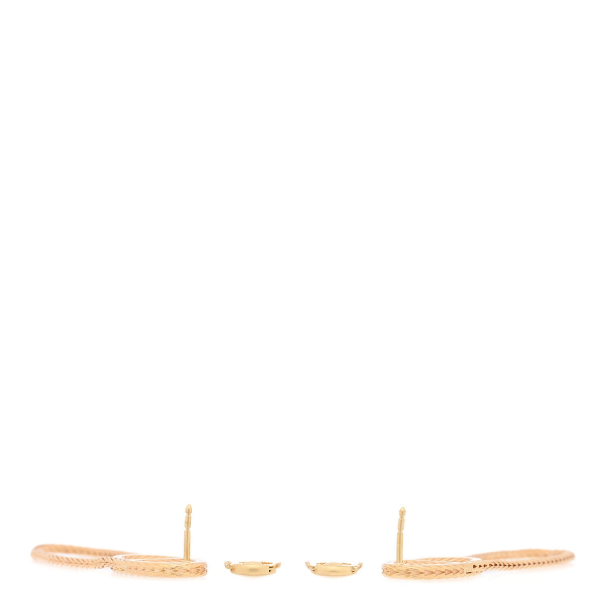 エルメス ダナエ ピアス 18K イエローゴールド HERMES DANAE EARRINGS 18K YELLOW GOLD